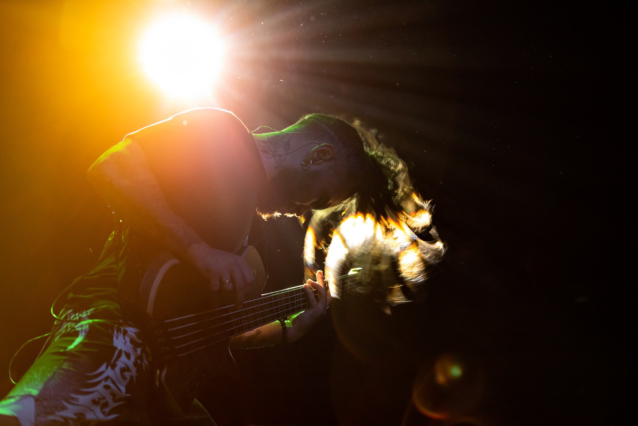 Jinjer em São Paulo em 2022. Crédito: Leca Suzuki