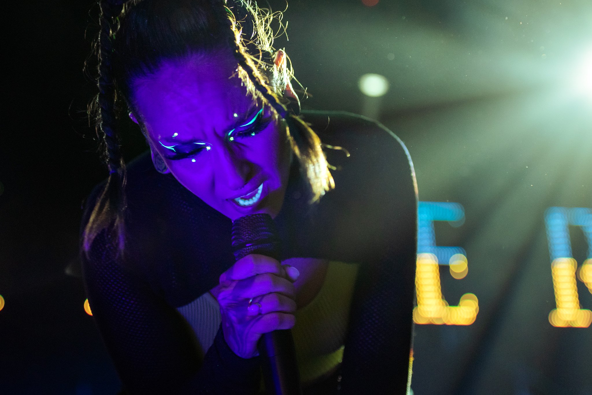 Jinjer em São Paulo em 2022. Crédito: Leca Suzuki