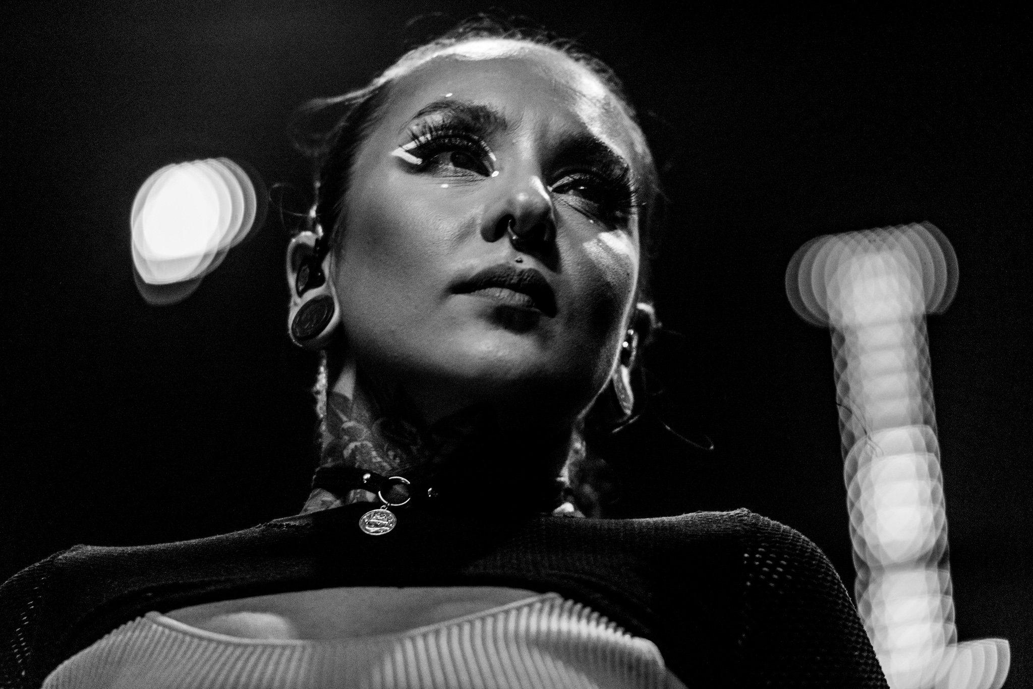 Jinjer em São Paulo em 2022. Crédito: Leca Suzuki