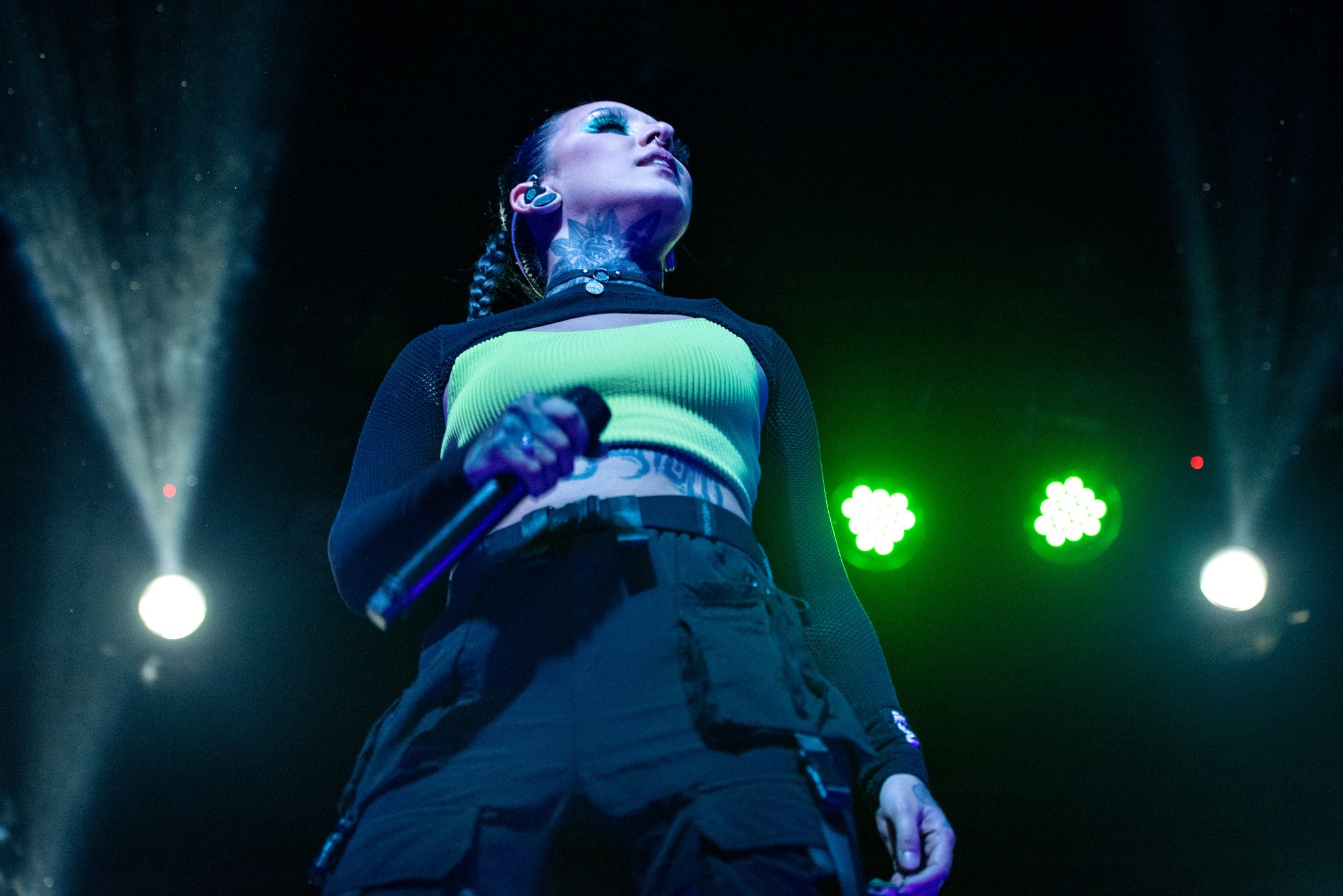 Jinjer em São Paulo em 2022. Crédito: Leca Suzuki