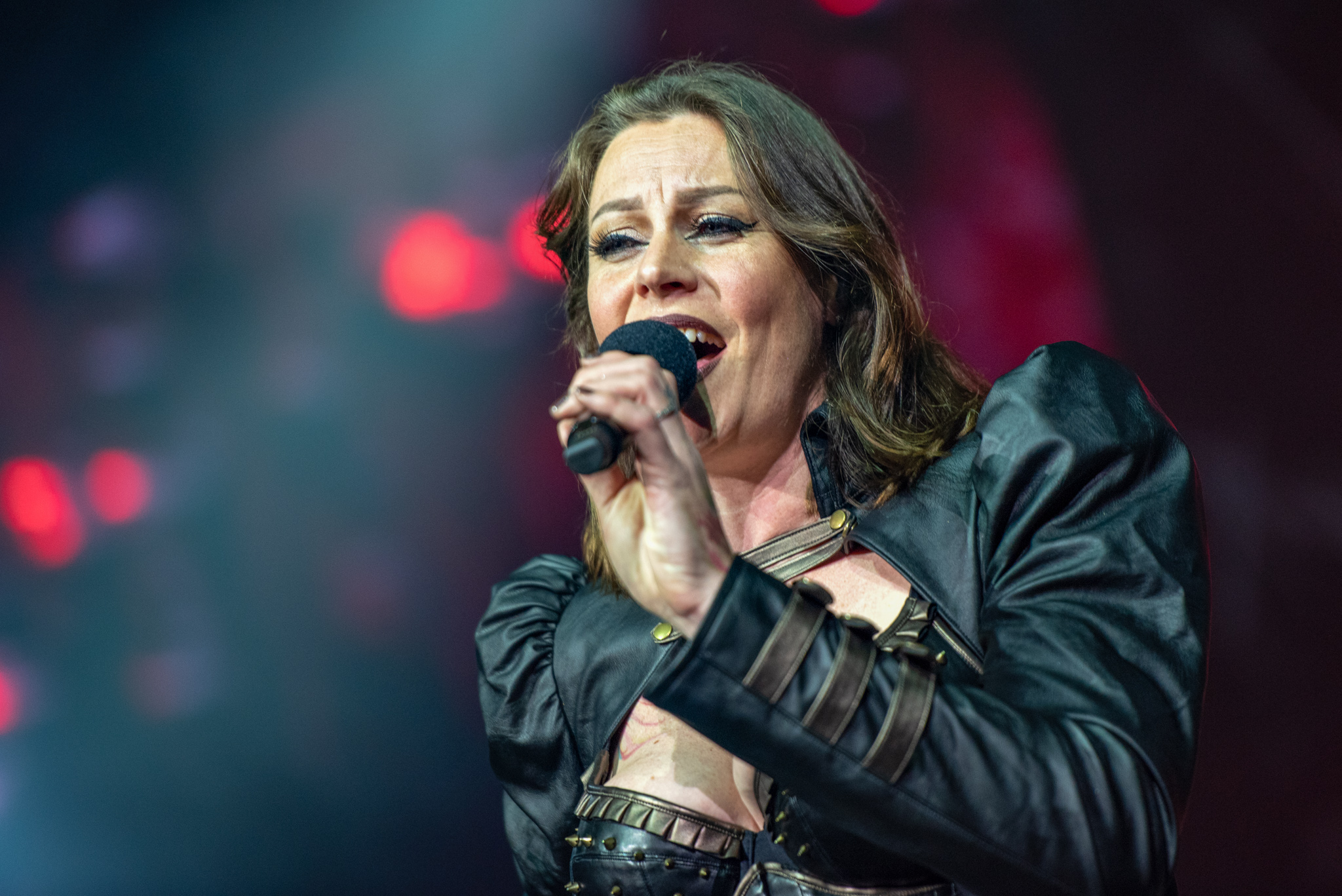 Nightwish no Espaço Unimed, em São Paulo. Crédito: Leca Suzuki