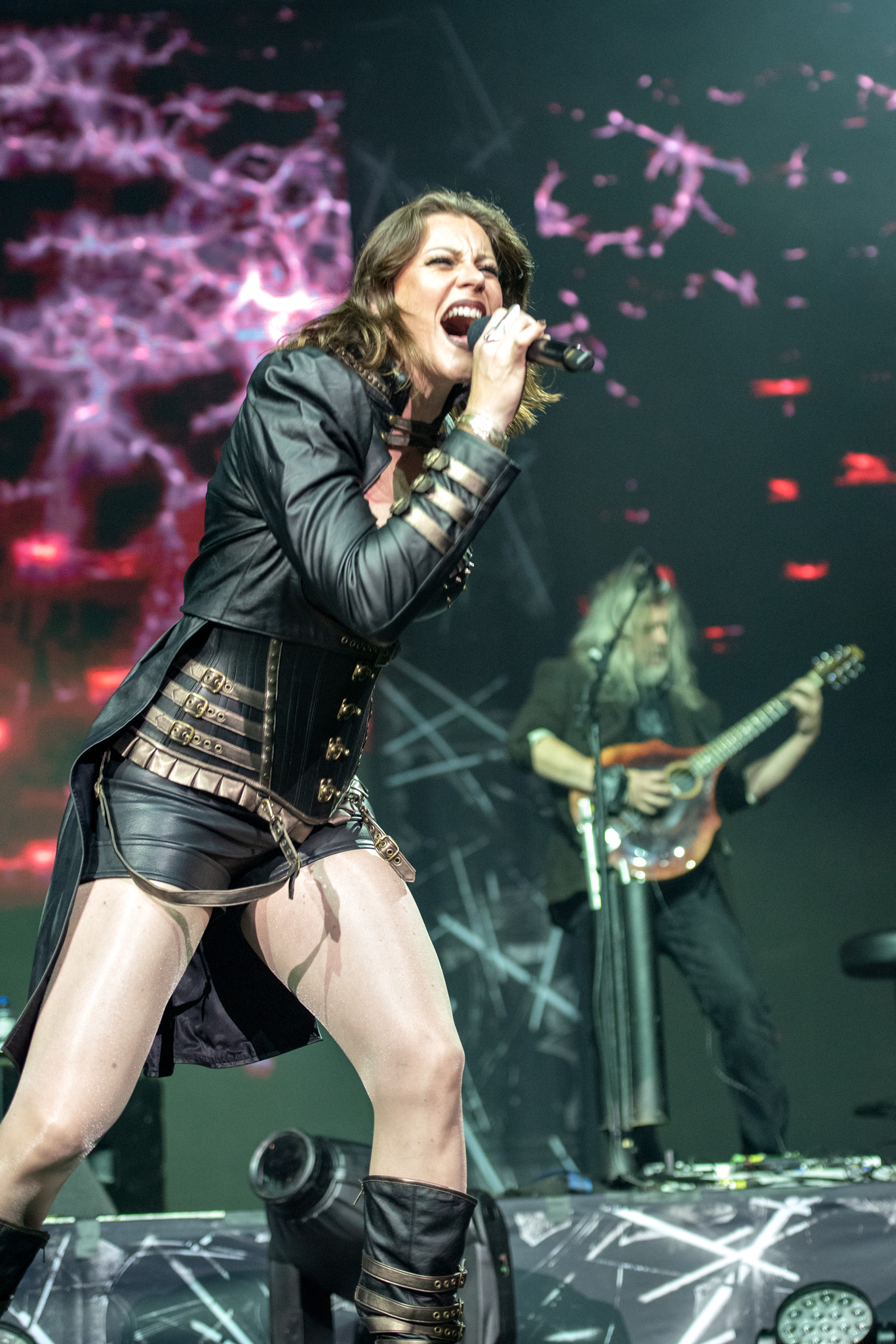 Nightwish no Espaço Unimed, em São Paulo. Crédito: Leca Suzuki