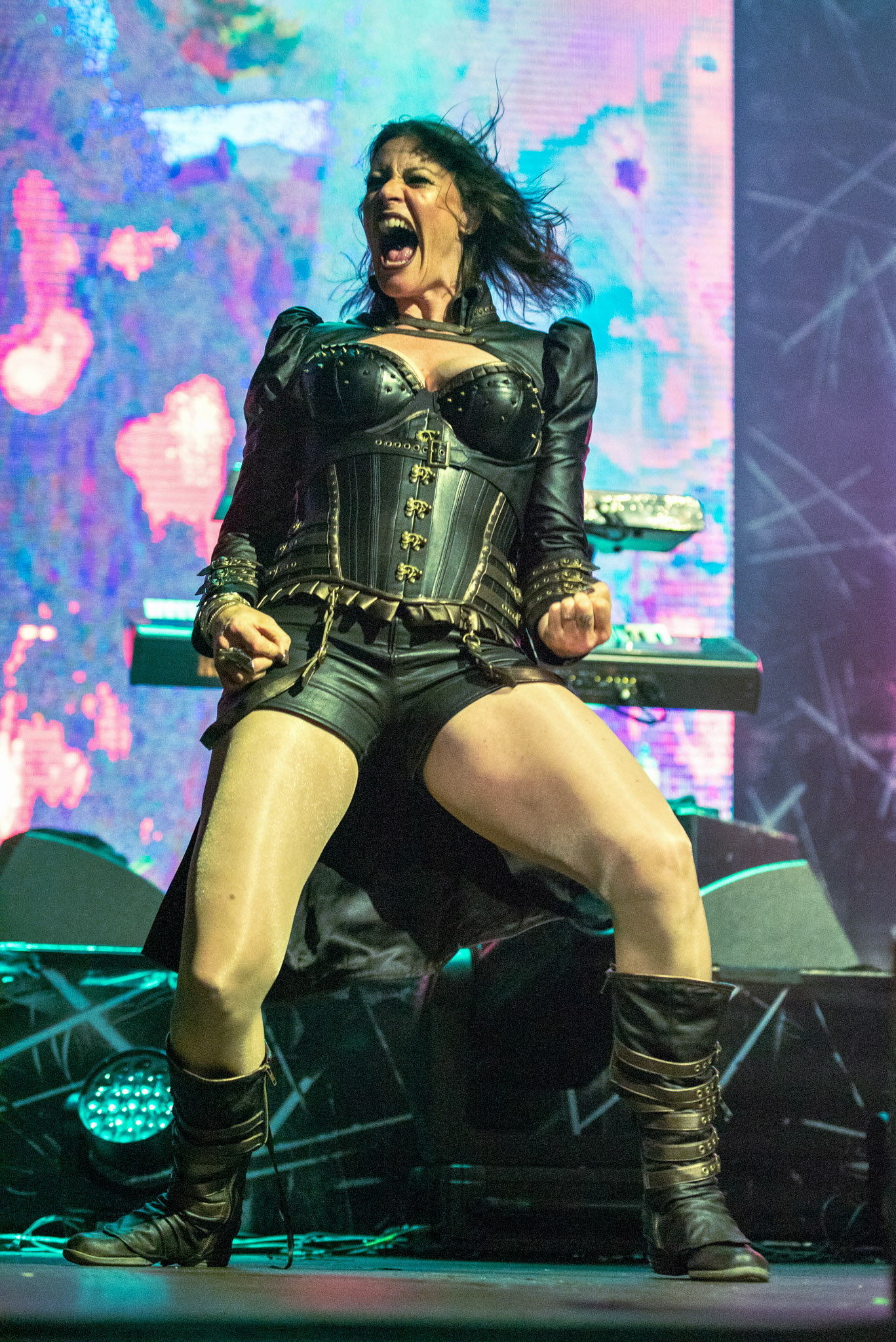 Nightwish no Espaço Unimed, em São Paulo. Crédito: Leca Suzuki