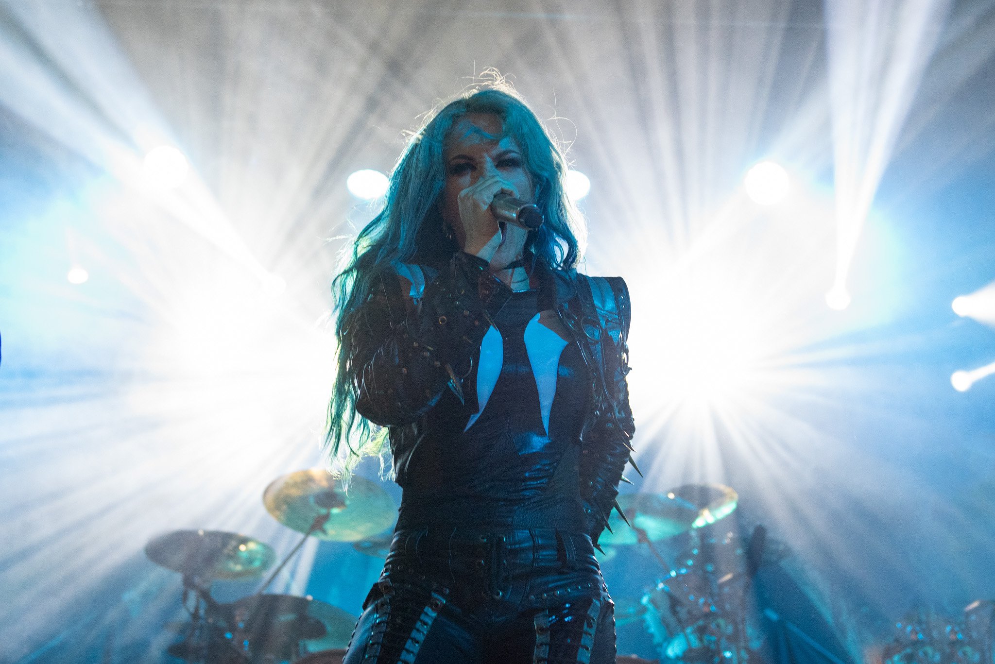 Arch Enemy na Audio, em São Paulo. Crédito: Leca Suzuki
