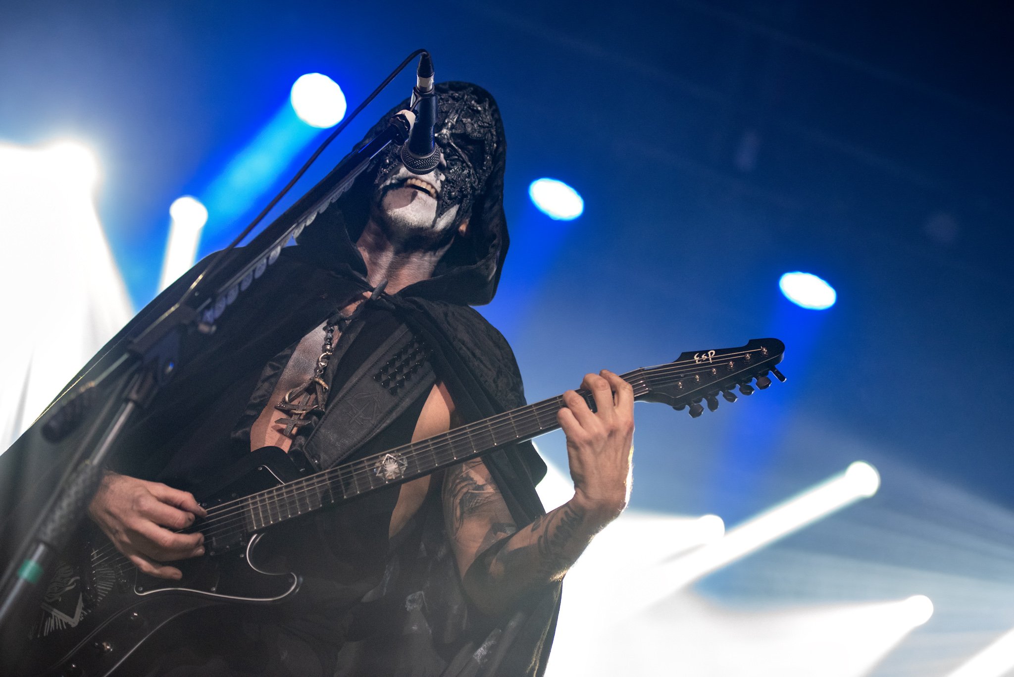 Behemoth na Audio, em São Paulo. Crédito: Leca Suzuki