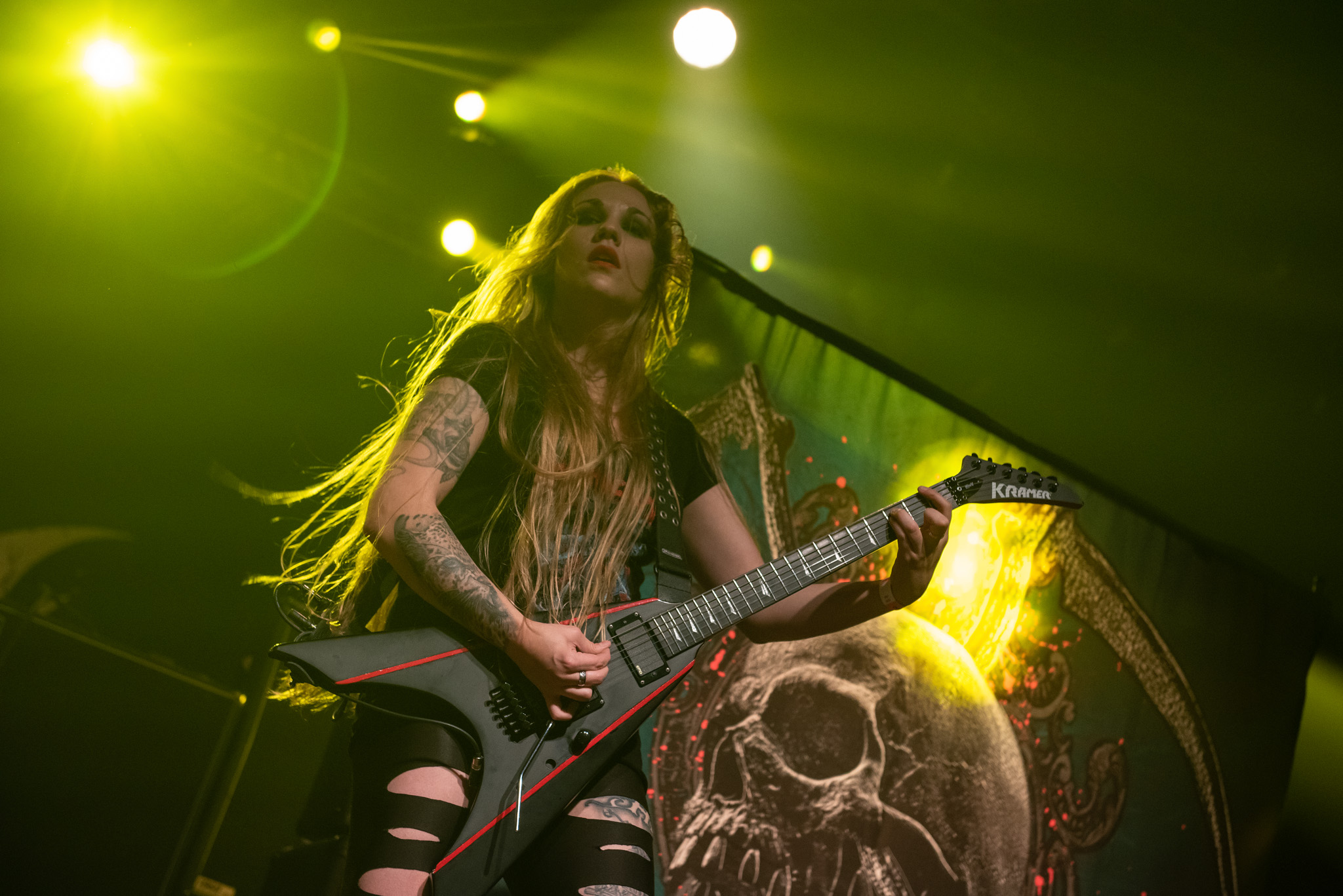 Nervosa na Audio, em São Paulo. Crédito: Leca Suzuki