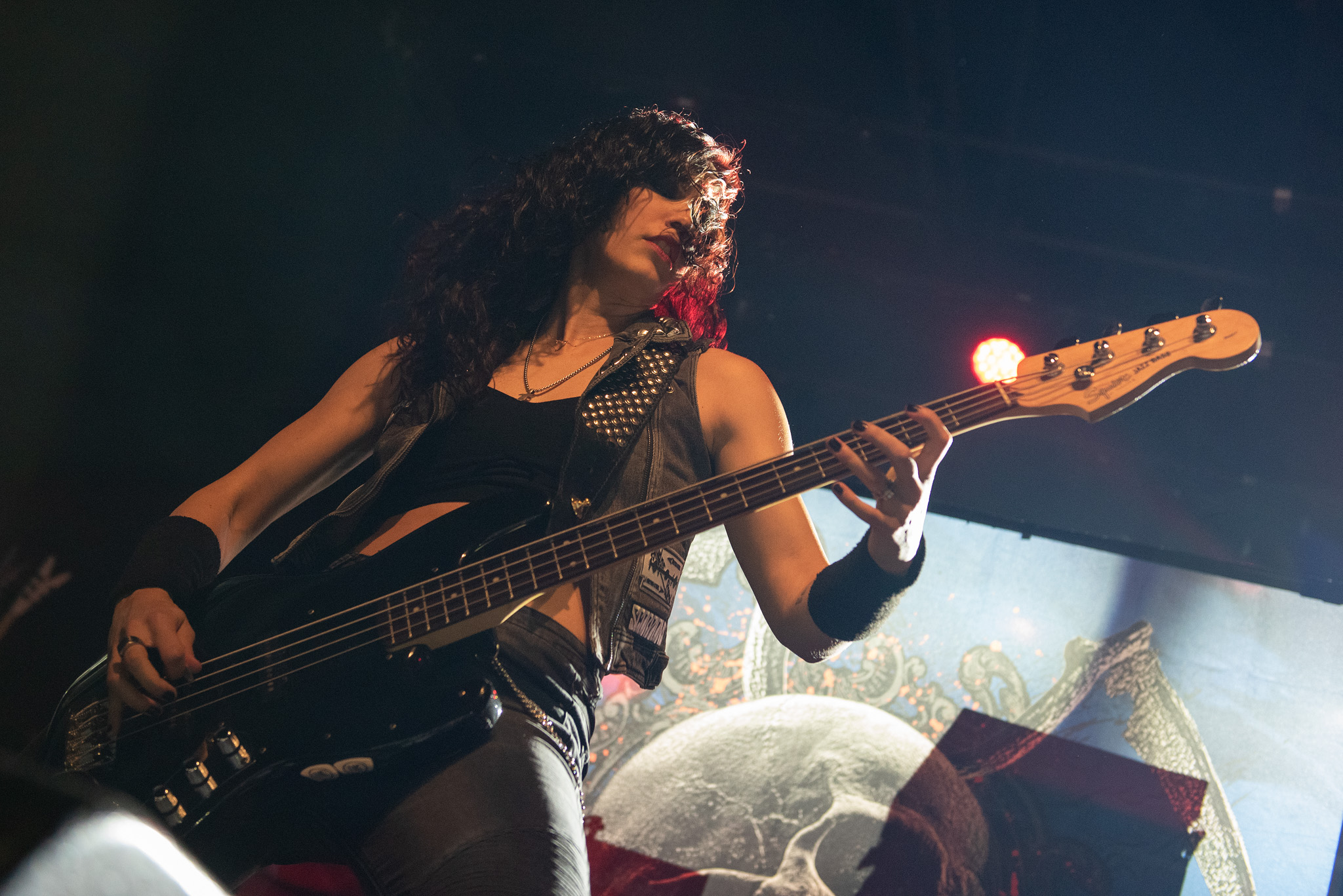 Nervosa na Audio, em São Paulo. Crédito: Leca Suzuki