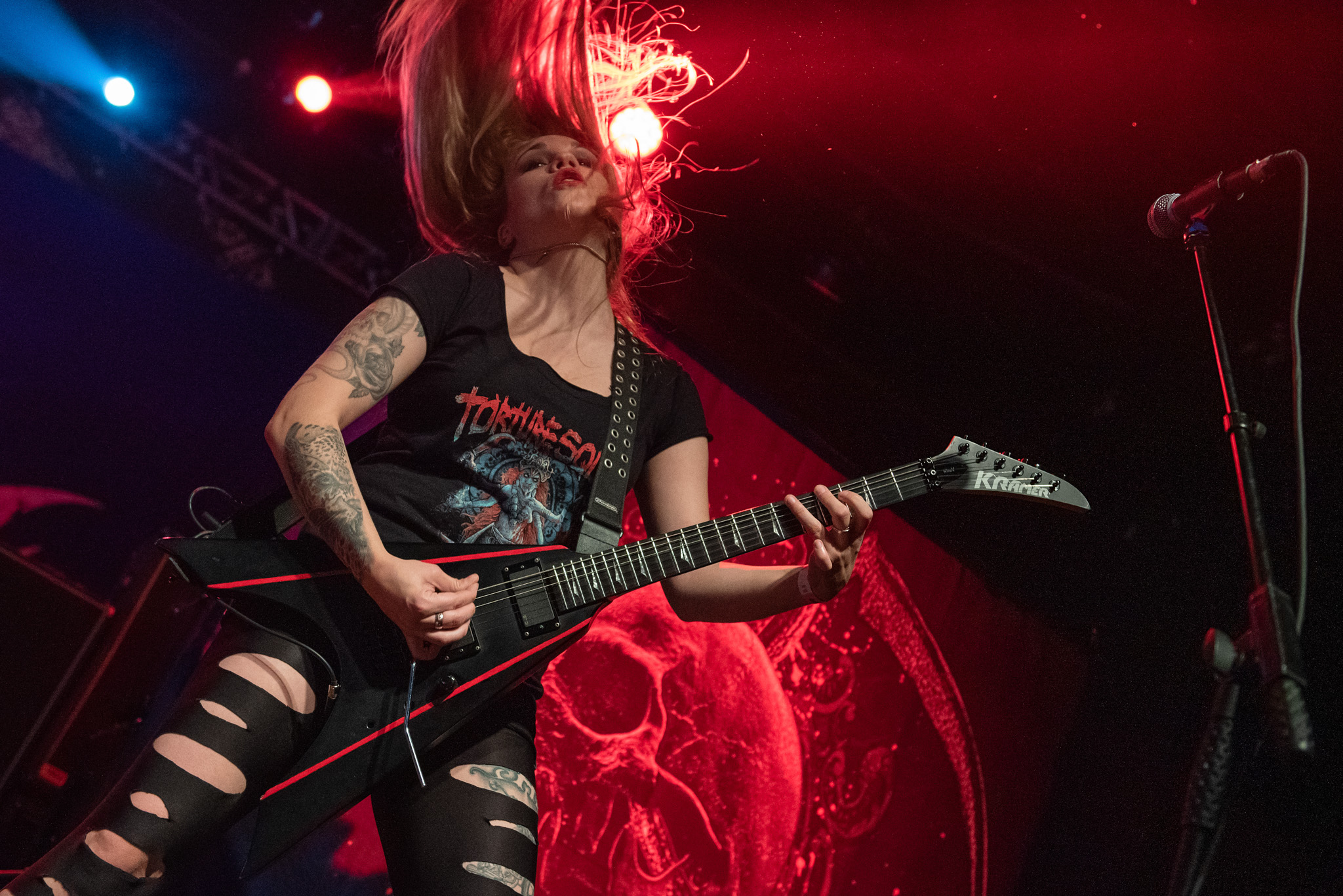 Nervosa na Audio, em São Paulo. Crédito: Leca Suzuki
