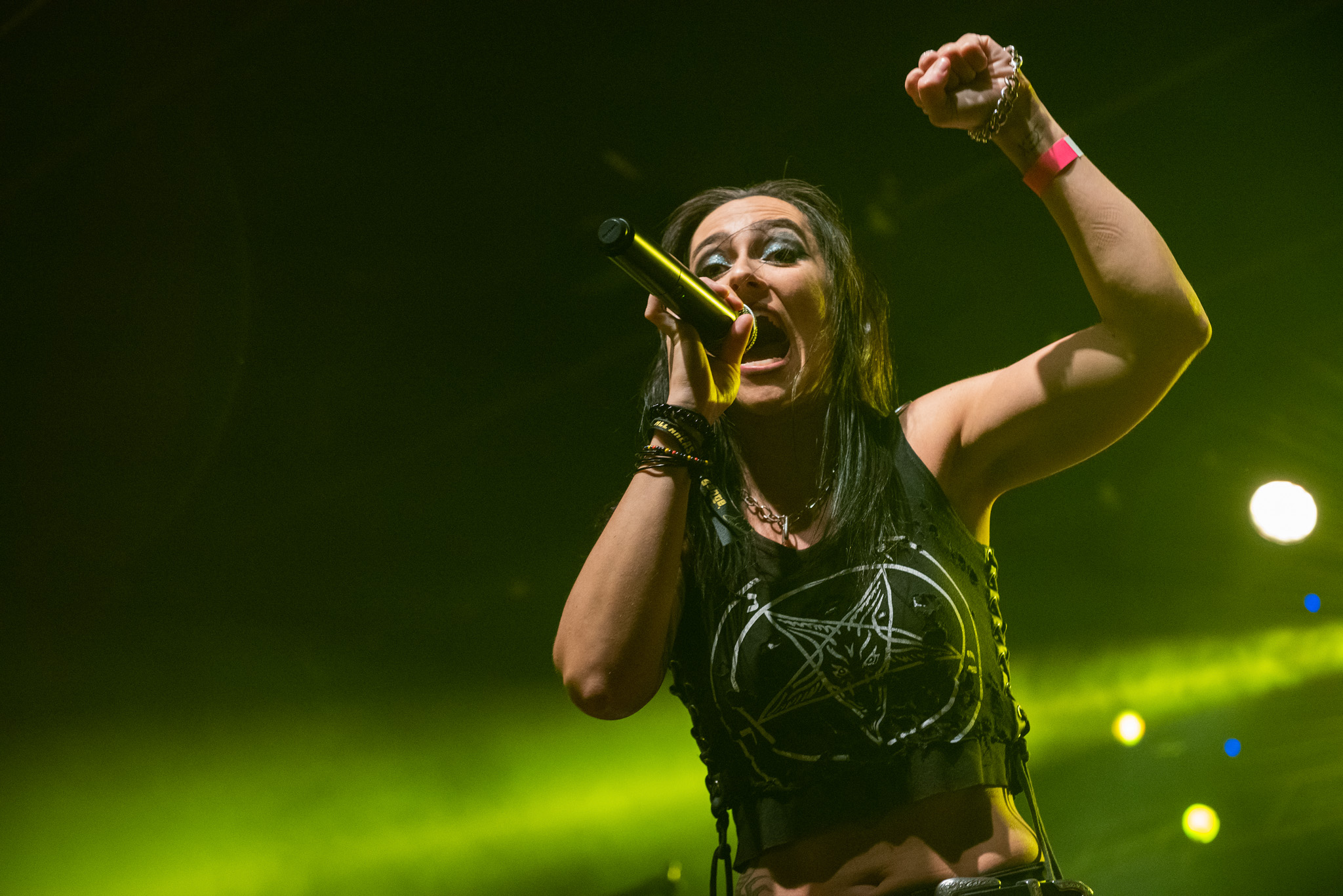 Nervosa na Audio, em São Paulo. Crédito: Leca Suzuki