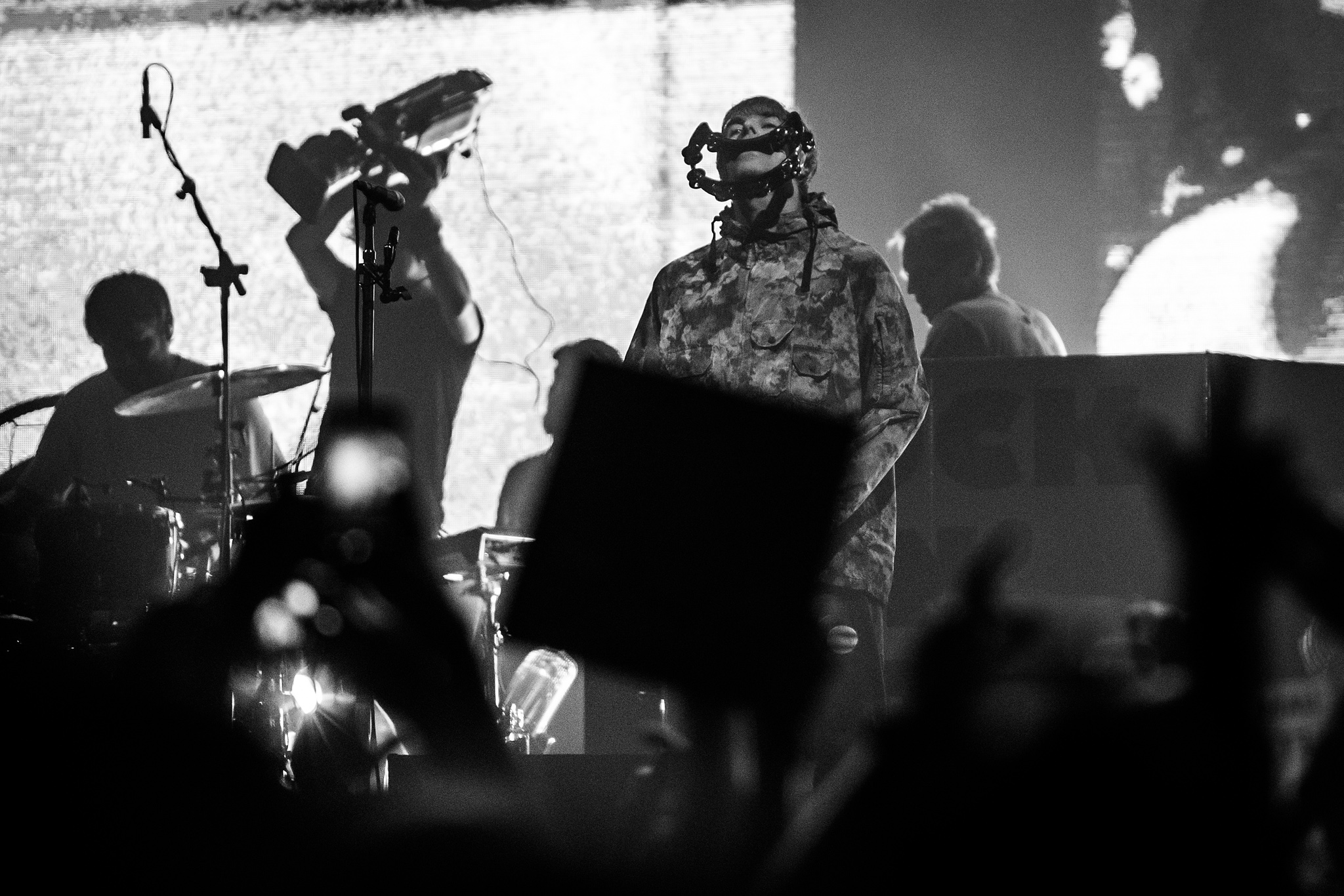 Liam Gallagher no Espaço Unimed, em São Paulo. Créditos: Leca Suzuki