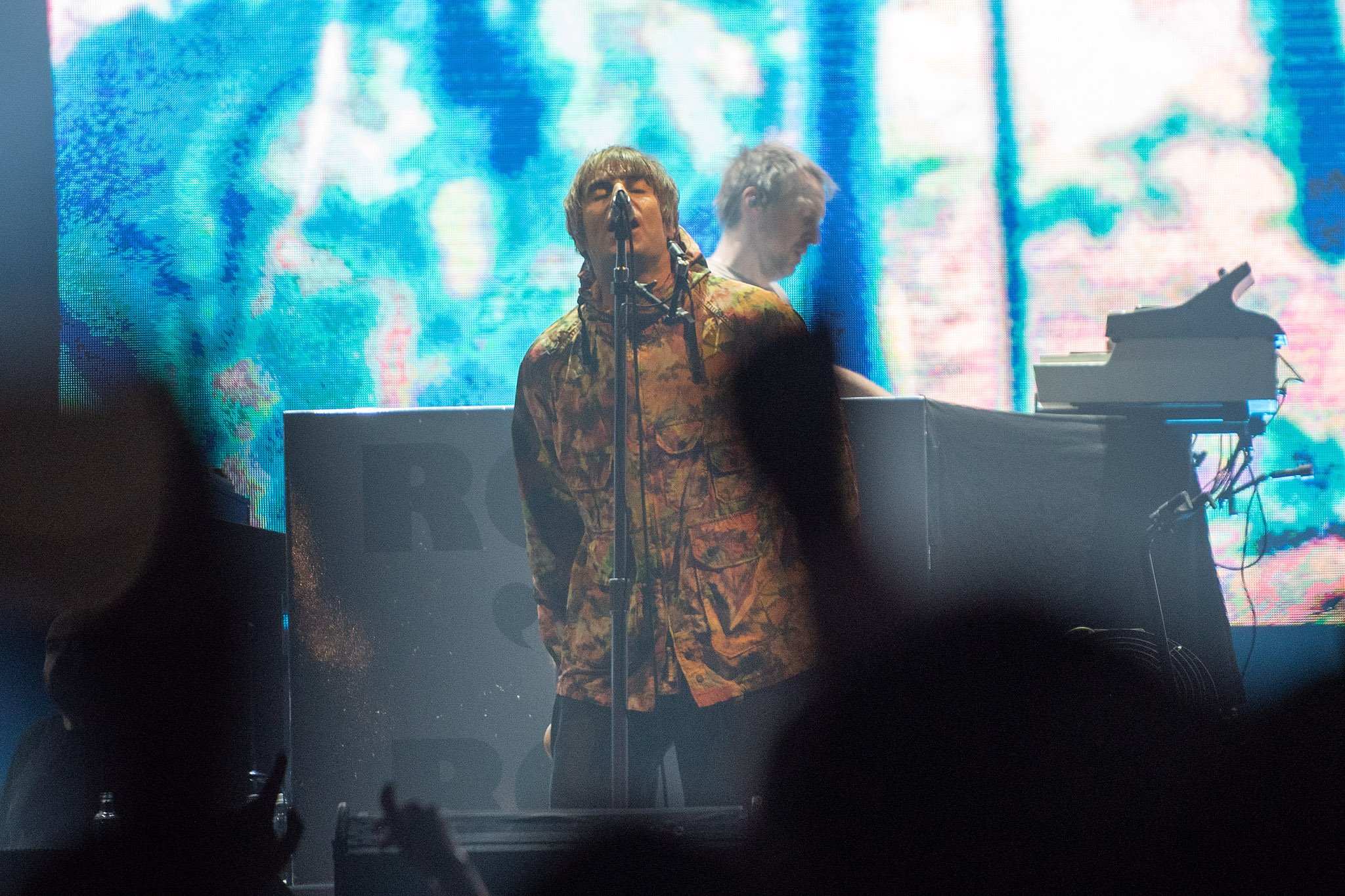 Liam Gallagher no Espaço Unimed, em São Paulo. Créditos: Leca Suzuki