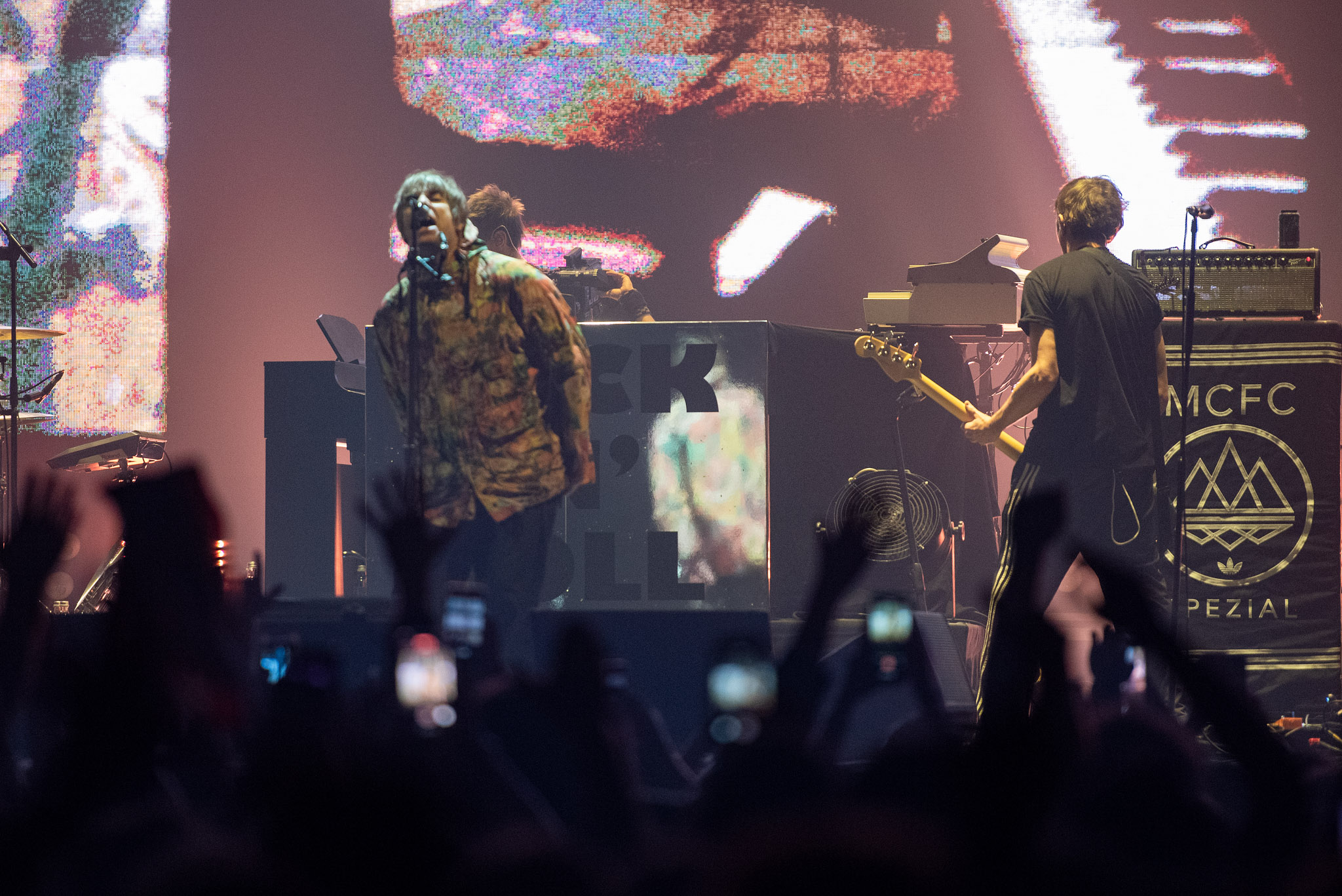 Liam Gallagher no Espaço Unimed, em São Paulo. Créditos: Leca Suzuki