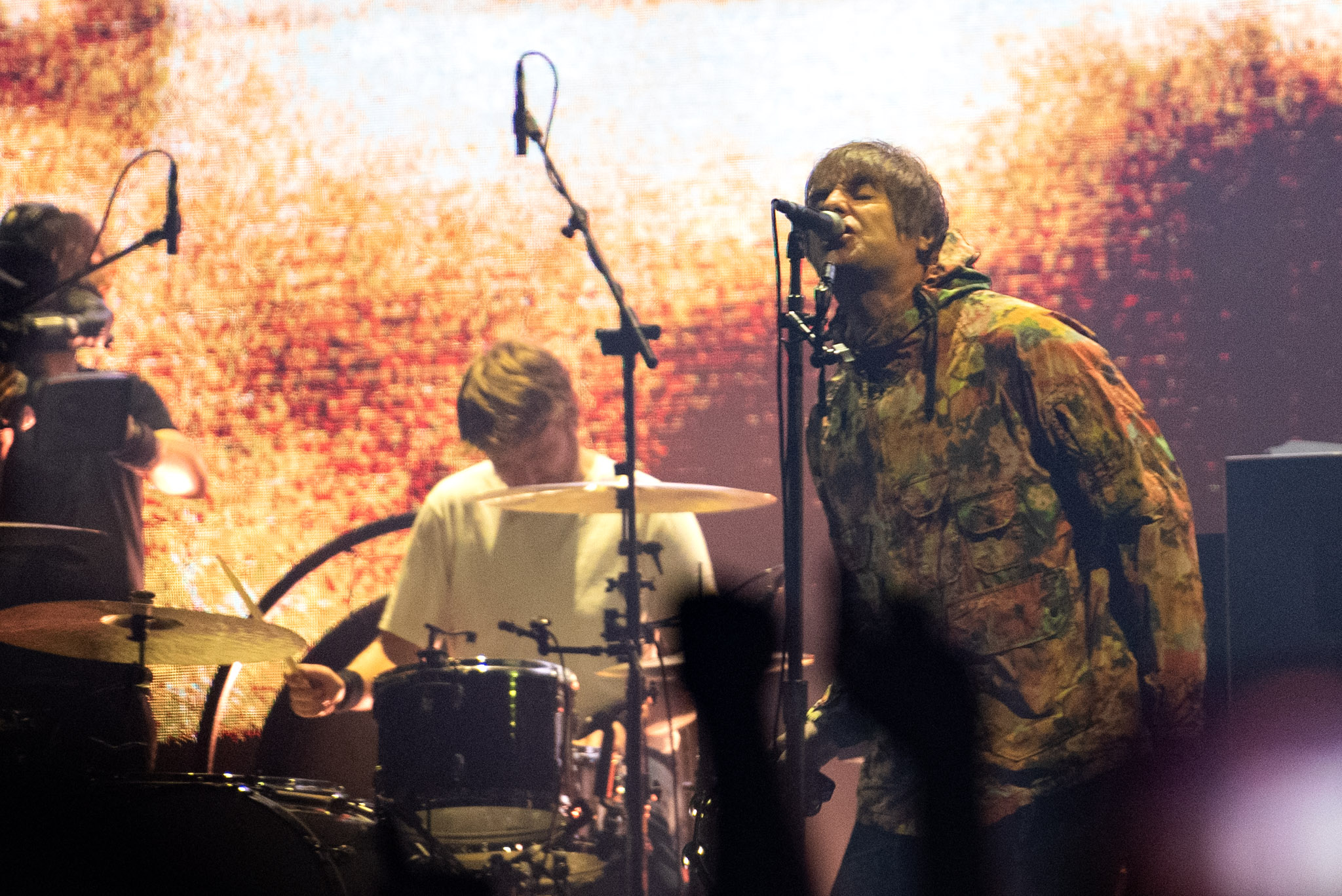 Liam Gallagher no Espaço Unimed, em São Paulo. Créditos: Leca Suzuki
