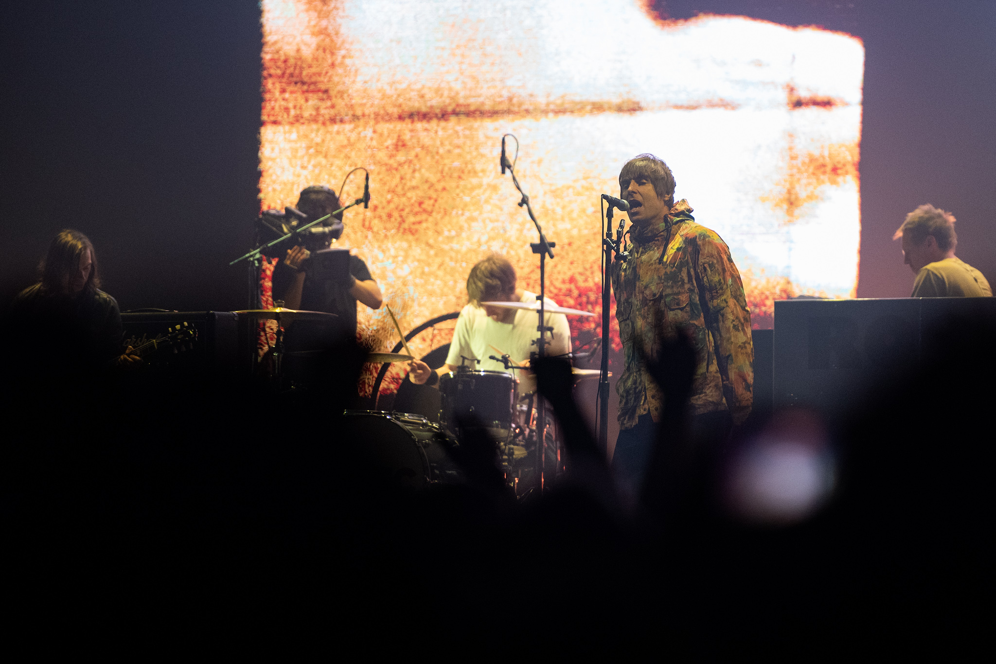 Liam Gallagher no Espaço Unimed, em São Paulo. Créditos: Leca Suzuki