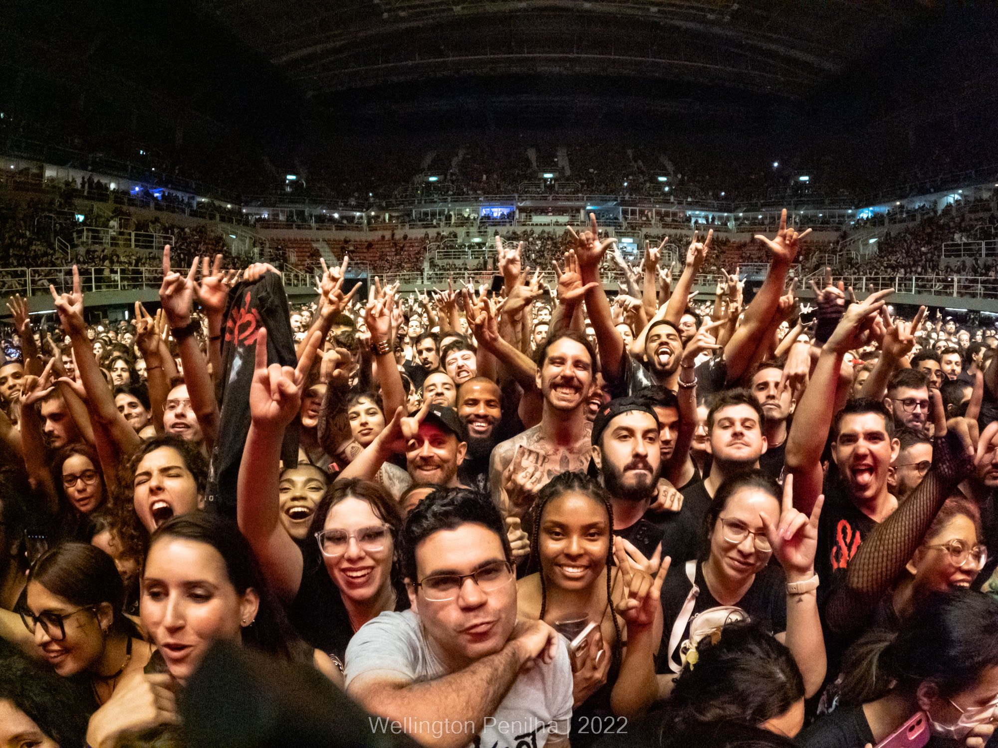 Bring Me The Horizon e Slipknot no Rio de Janeiro. Créditos: Wellington Penilha