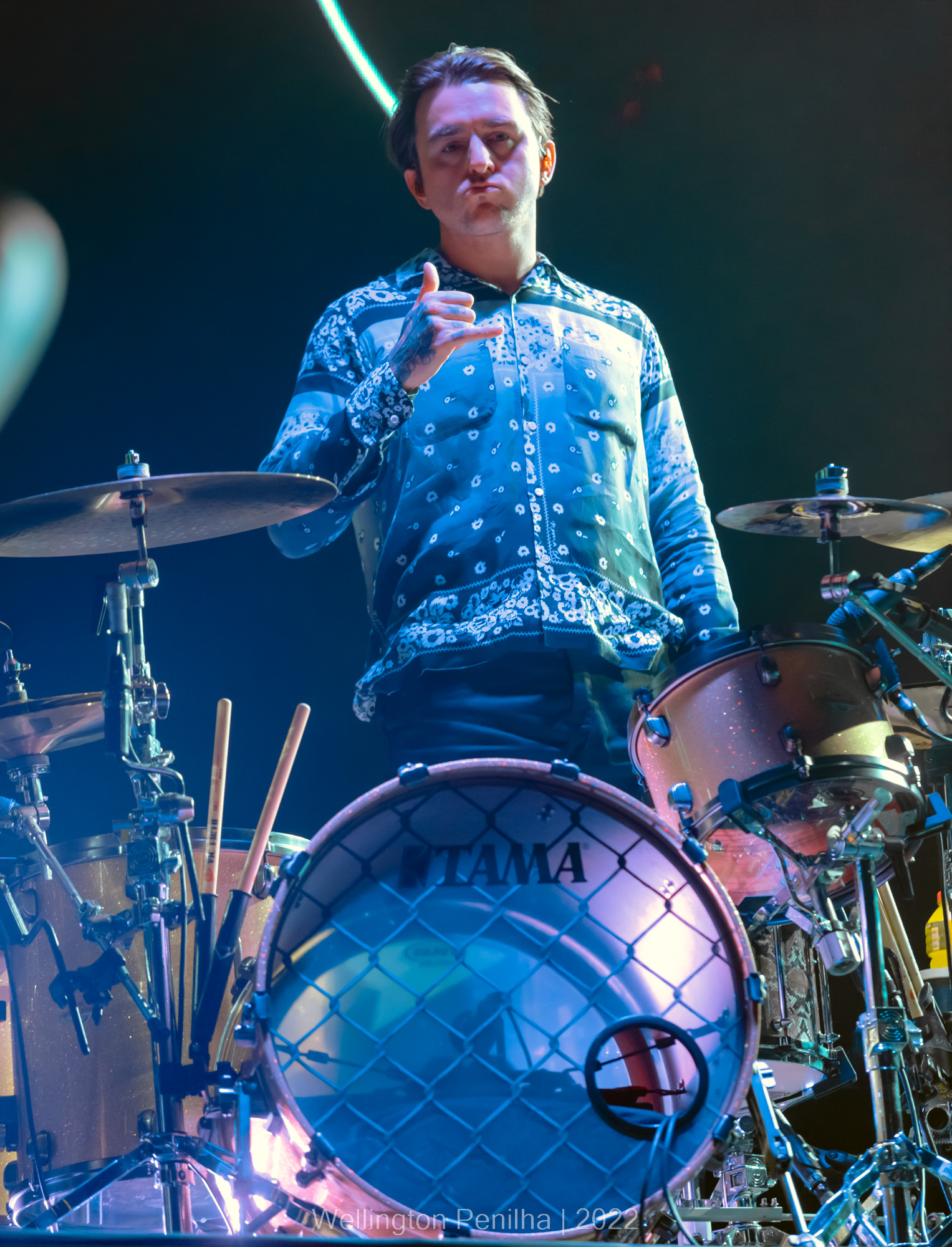 Bring Me The Horizon no Rio de Janeiro. Créditos: Wellington Penilha