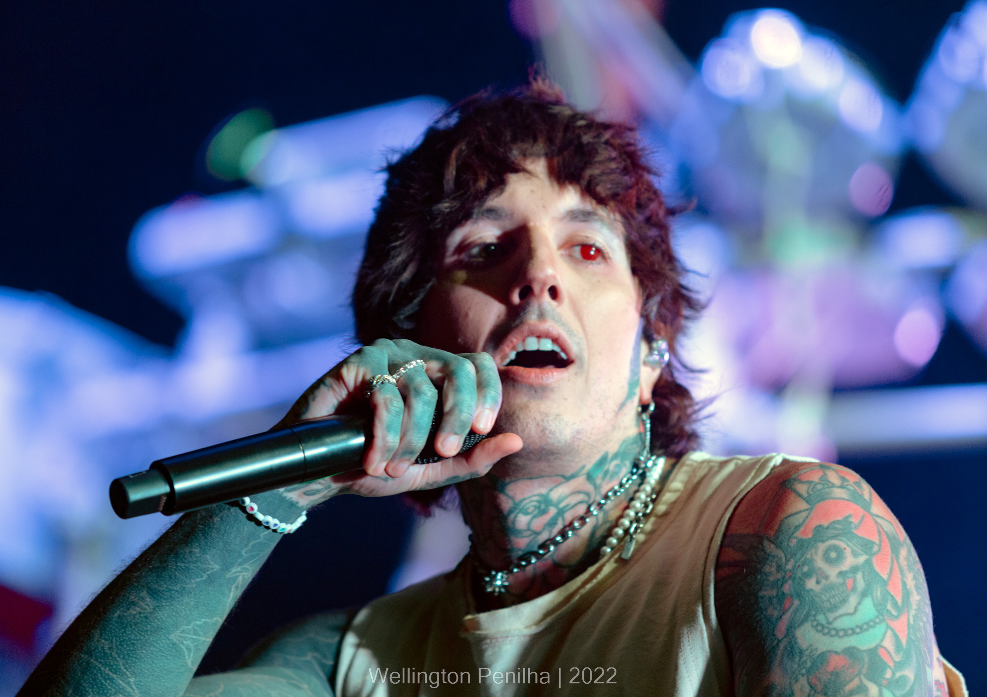 Bring Me The Horizon no Rio de Janeiro. Créditos: Wellington Penilha
