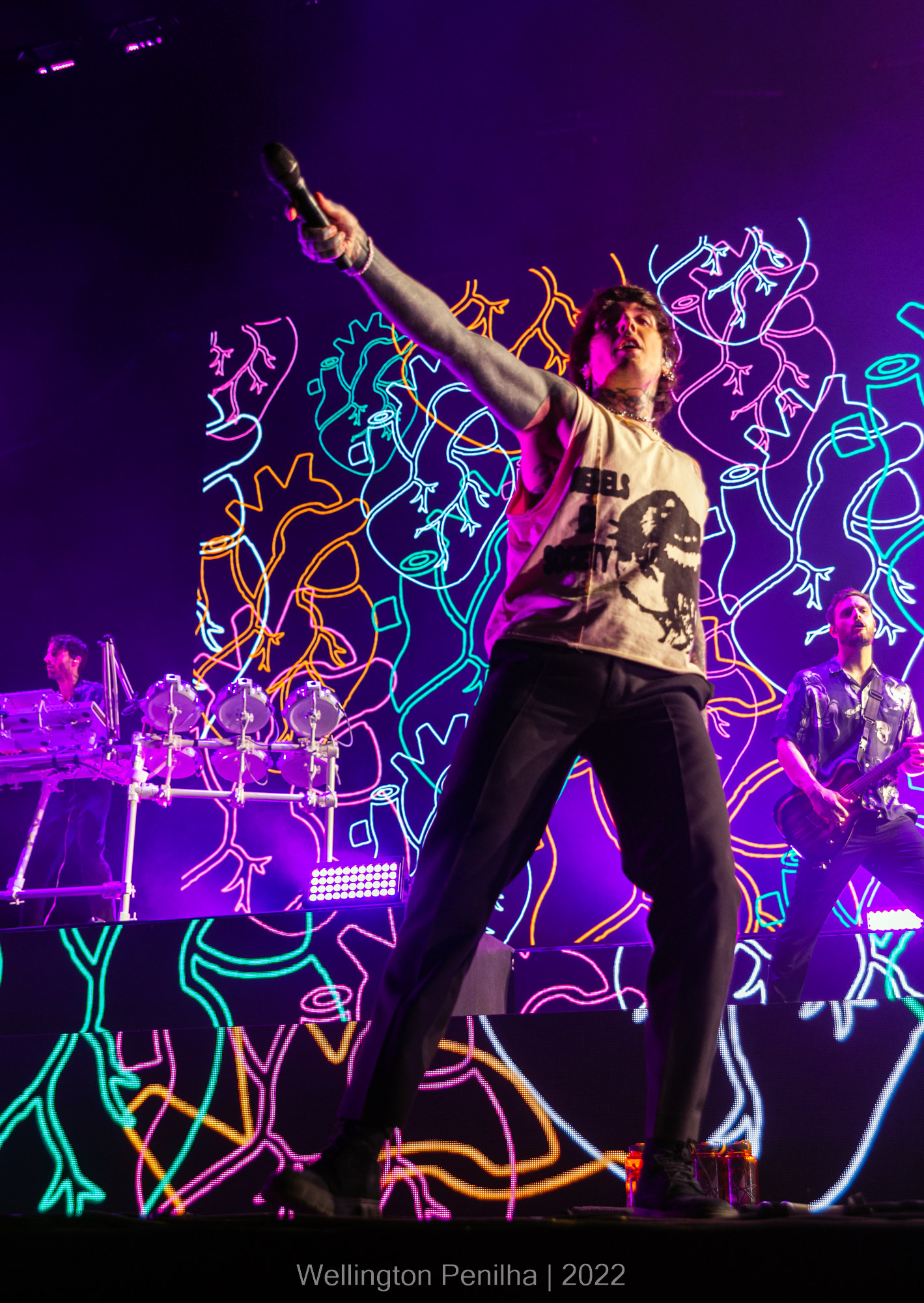 Bring Me The Horizon no Rio de Janeiro. Créditos: Wellington Penilha