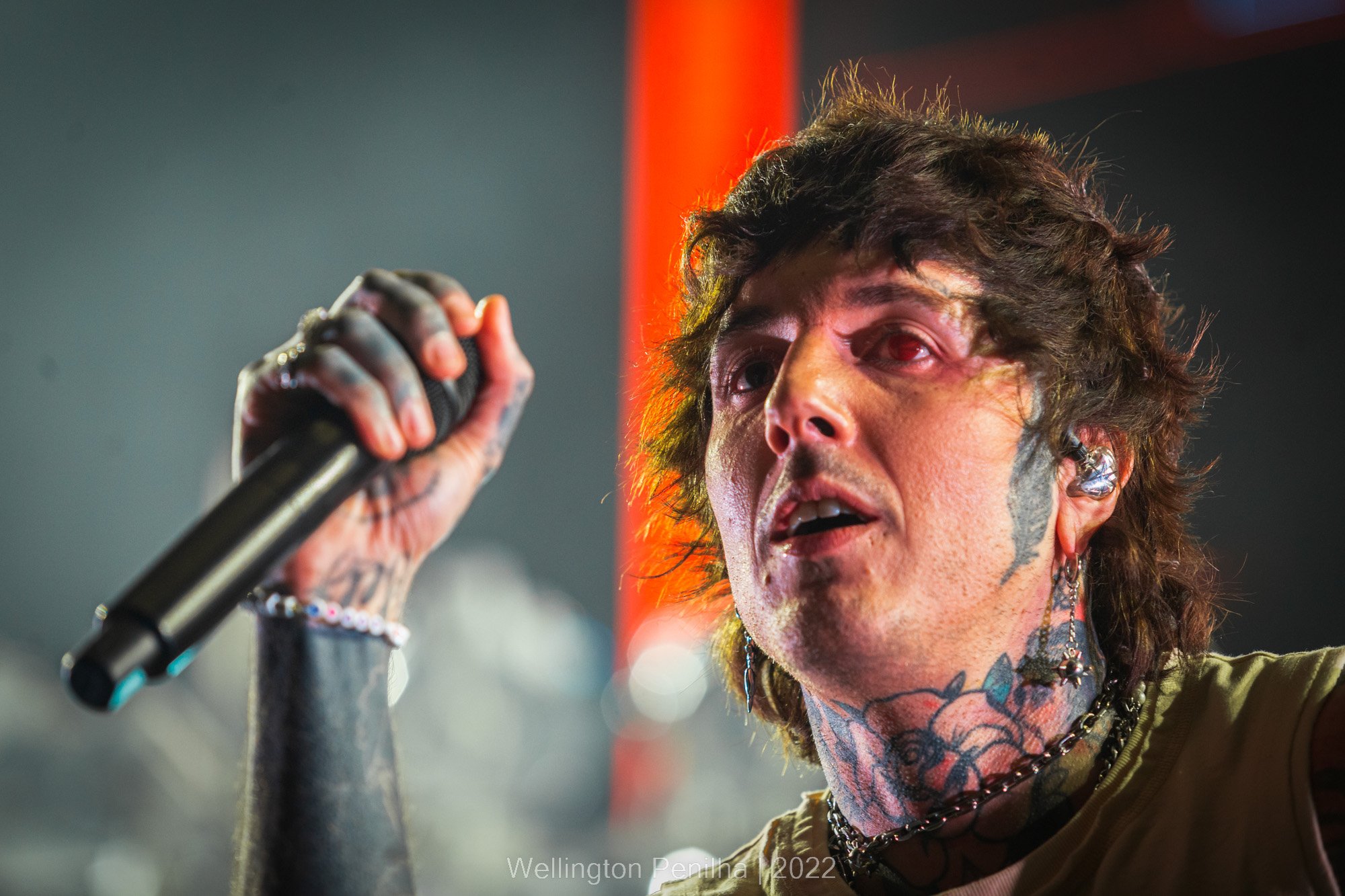 Bring Me The Horizon no Rio de Janeiro. Créditos: Wellington Penilha