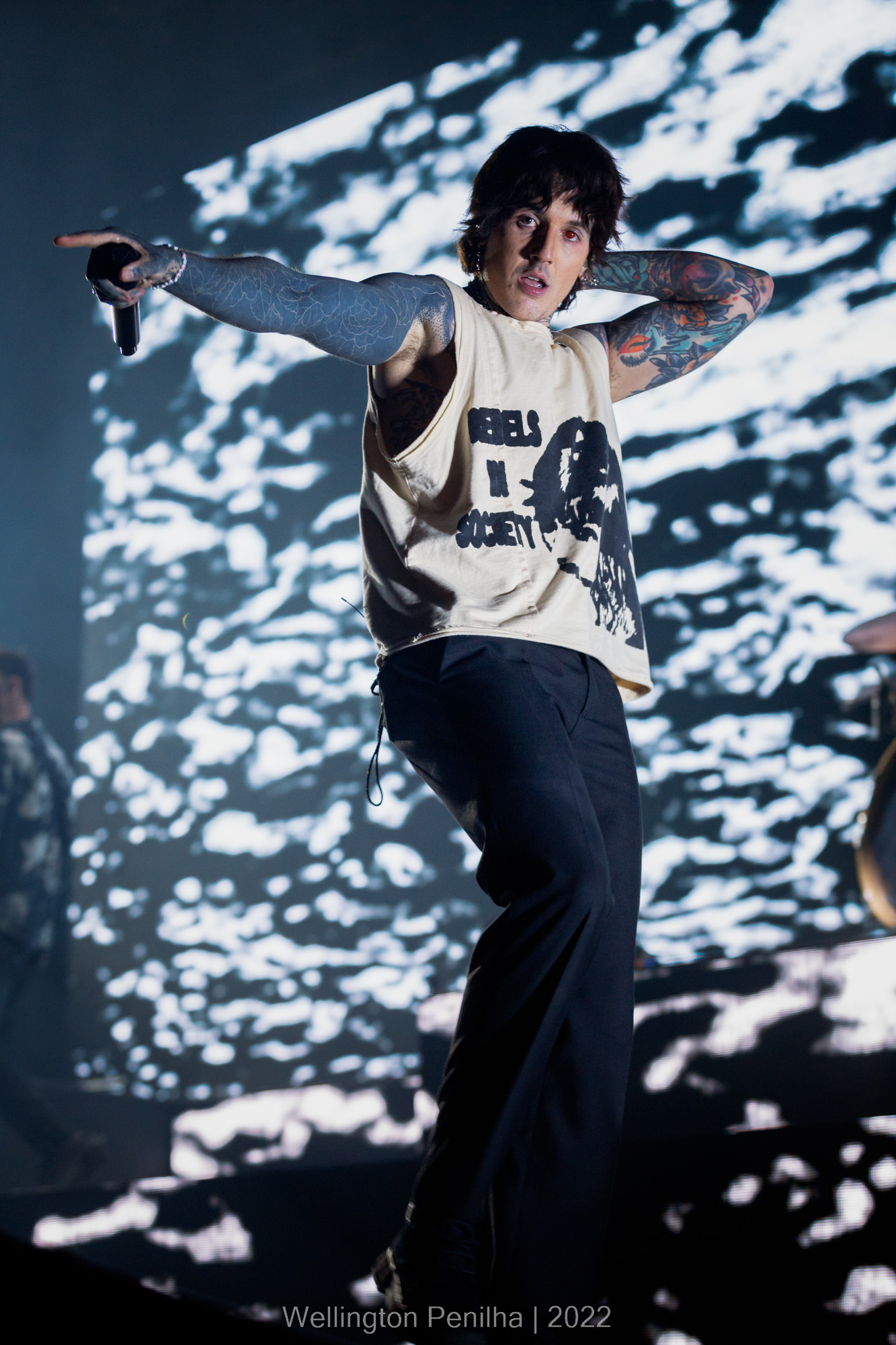 Bring Me The Horizon no Rio de Janeiro. Créditos: Wellington Penilha