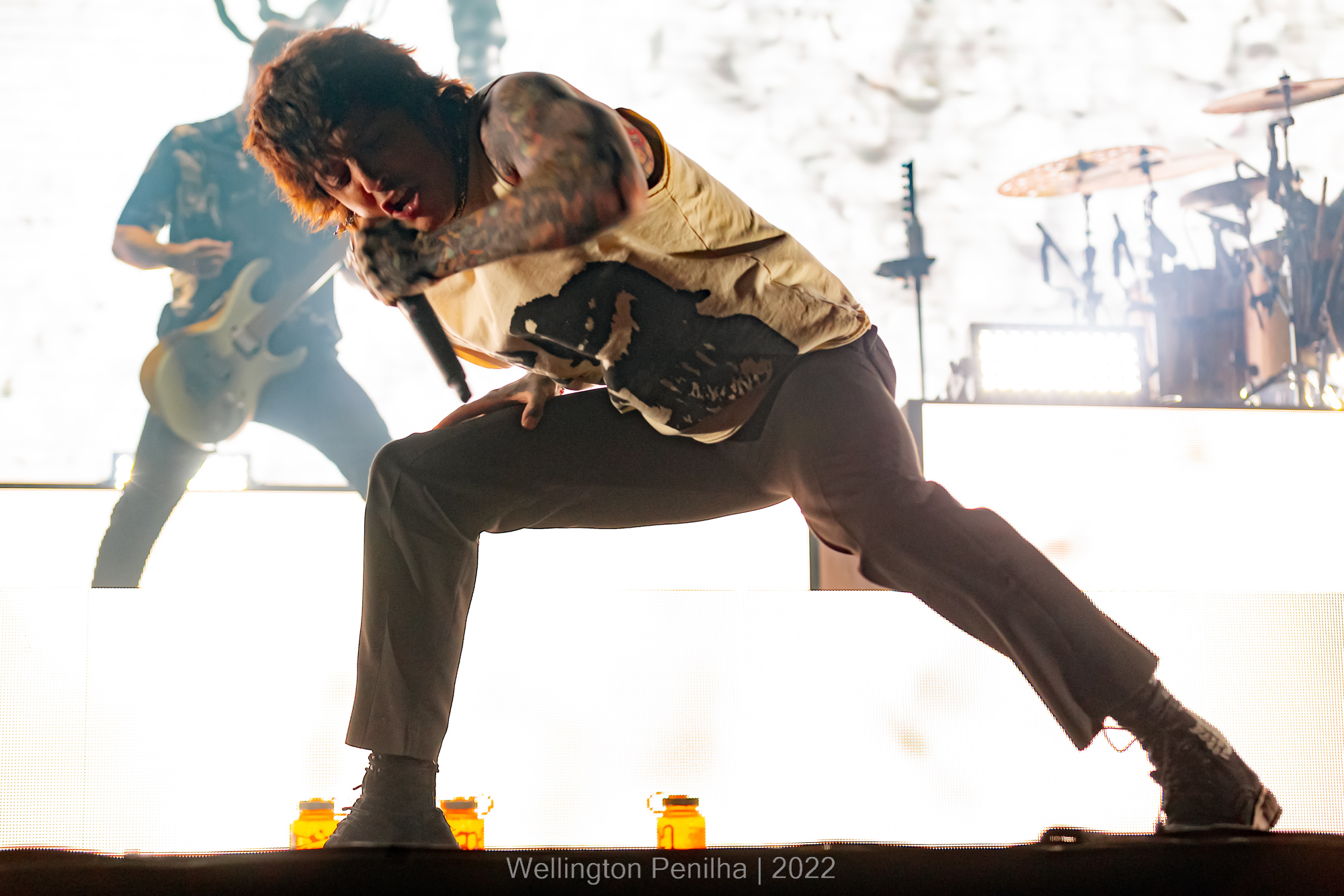 Bring Me The Horizon no Rio de Janeiro. Créditos: Wellington Penilha