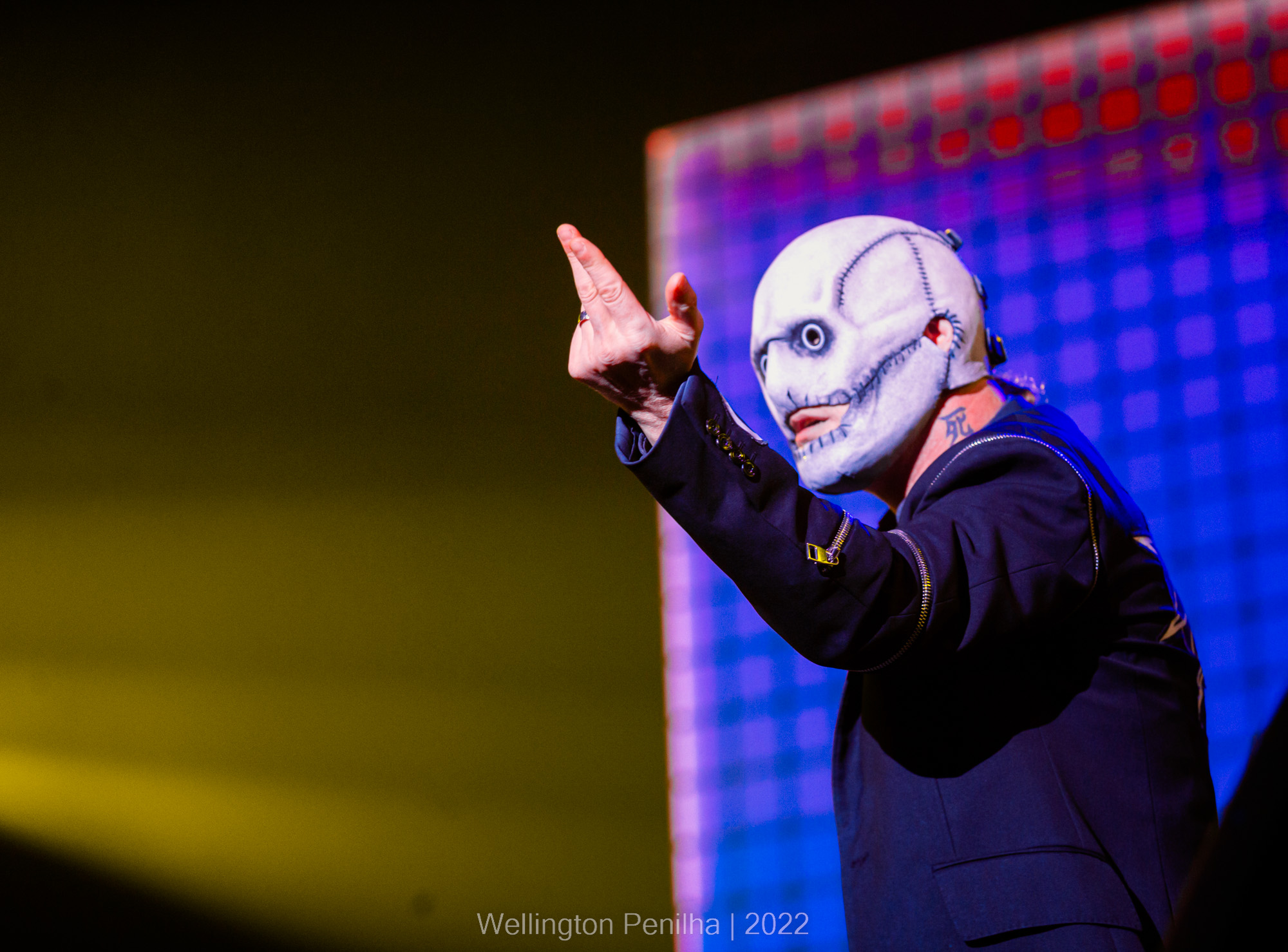 Slipknot no Rio de Janeiro. Créditos: Wellington Penilha