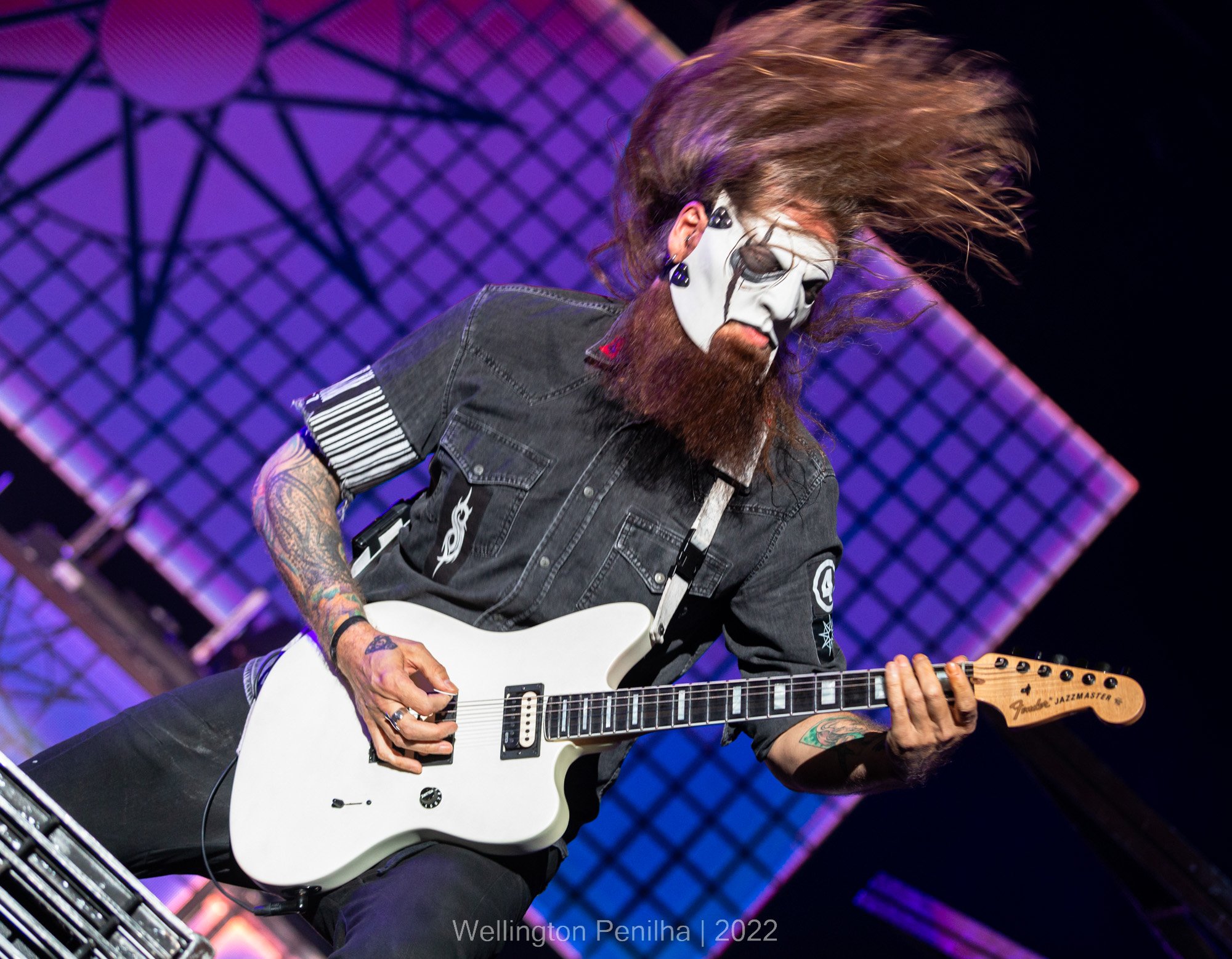 Slipknot no Rio de Janeiro. Créditos: Wellington Penilha