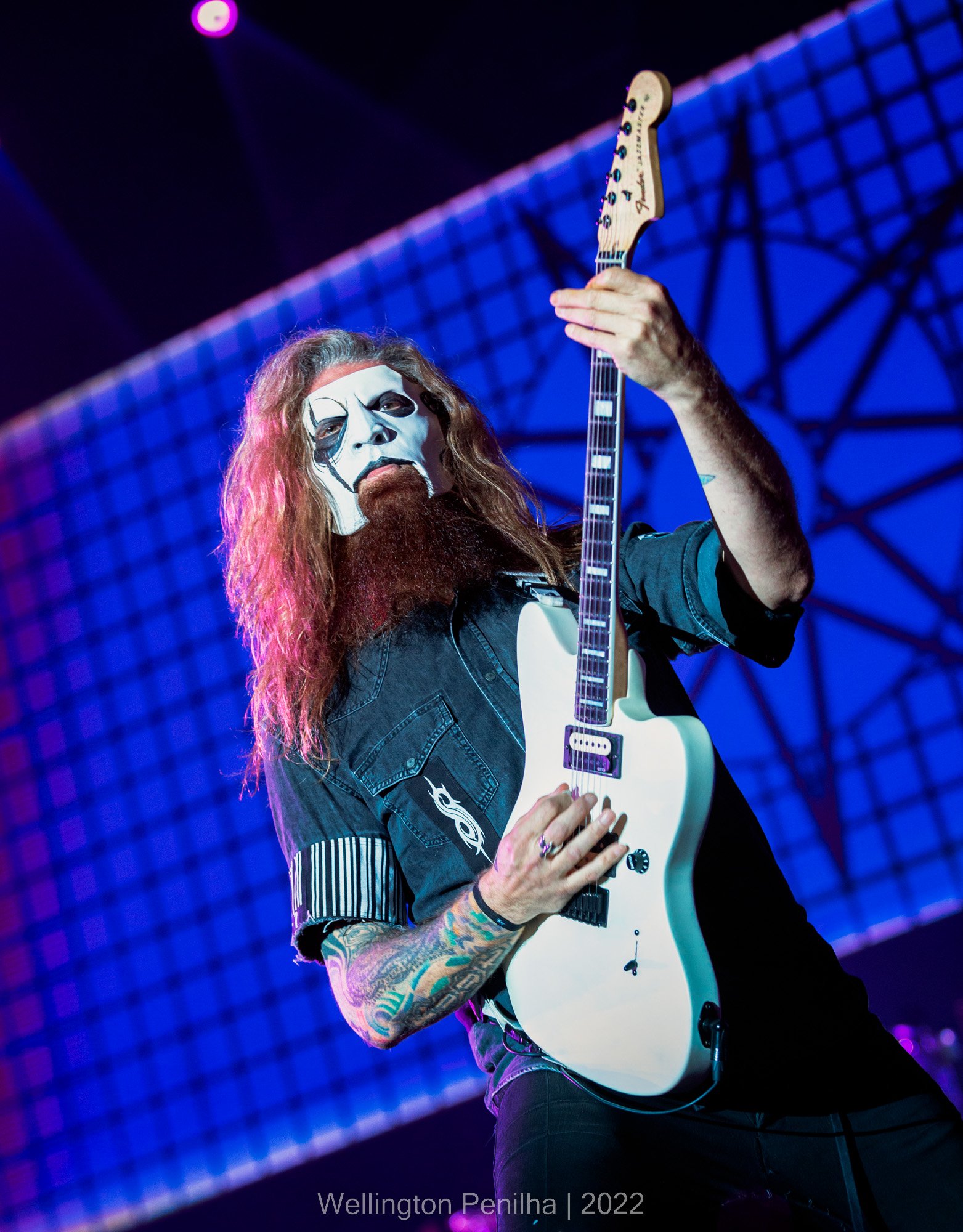 Slipknot no Rio de Janeiro. Créditos: Wellington Penilha