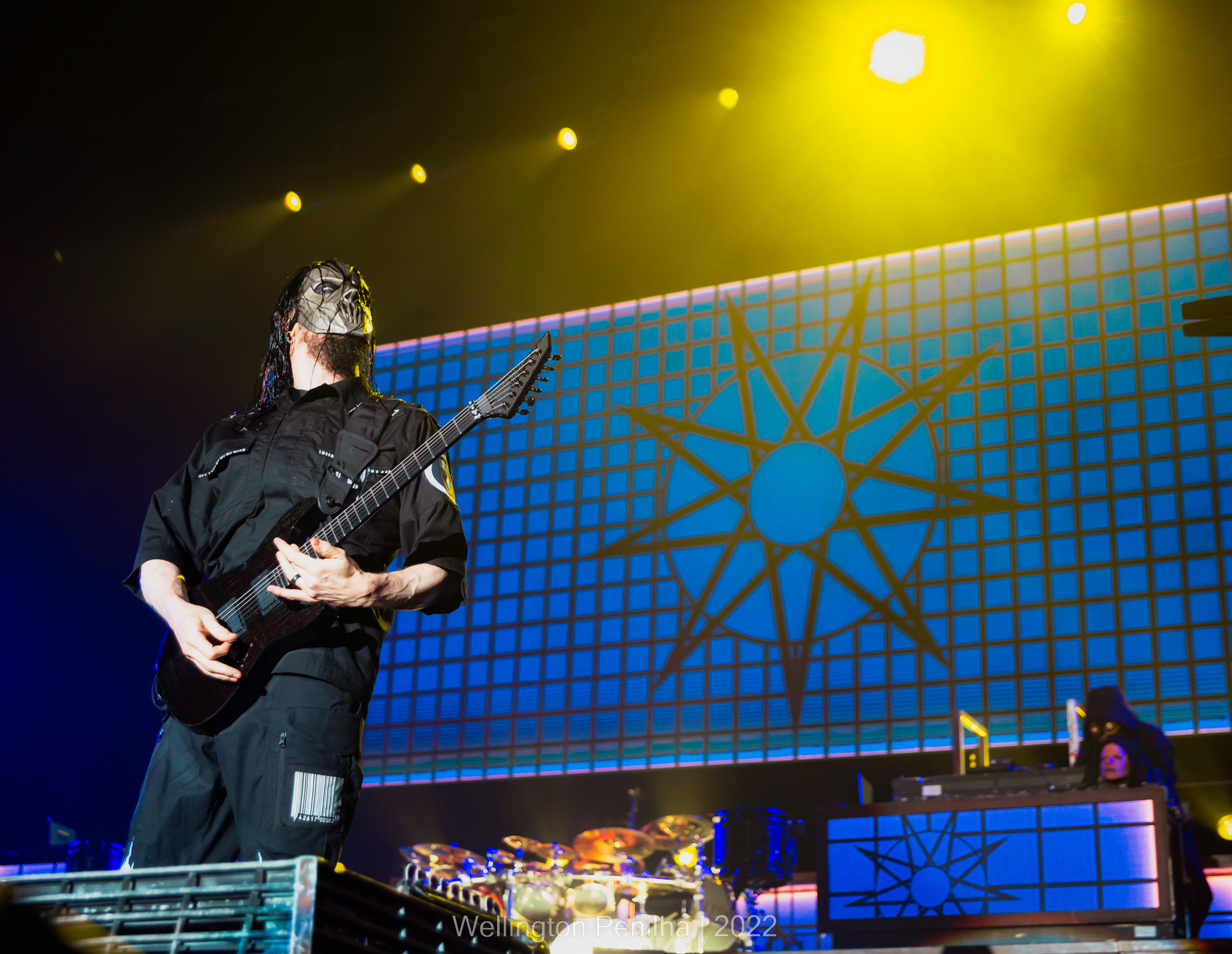 Slipknot no Rio de Janeiro. Créditos: Wellington Penilha
