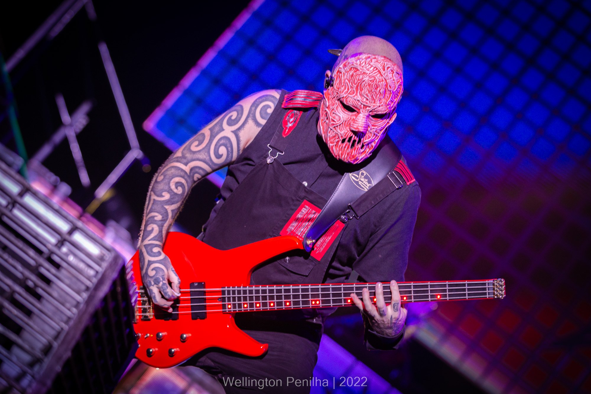 Slipknot no Rio de Janeiro. Créditos: Wellington Penilha
