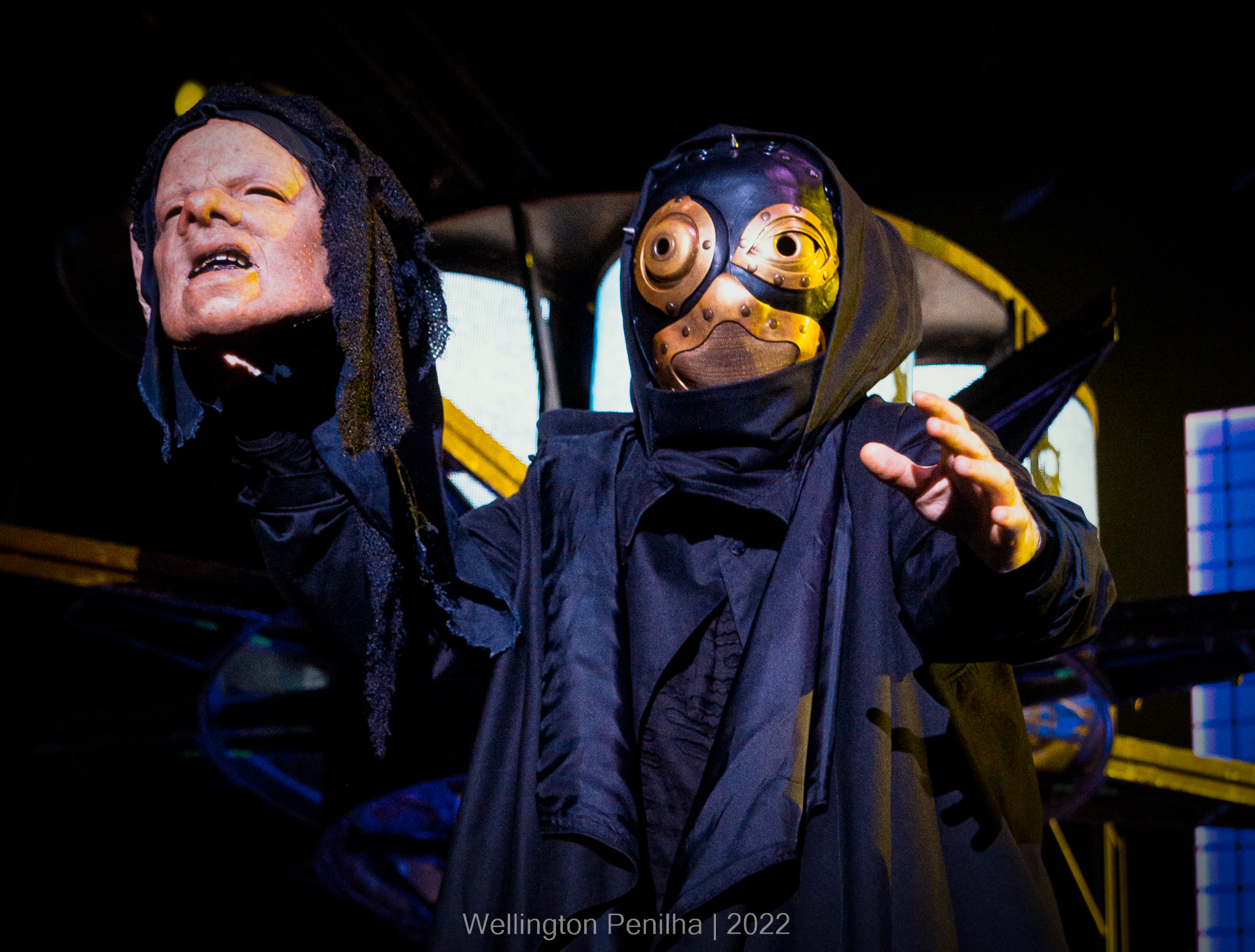 Slipknot no Rio de Janeiro. Créditos: Wellington Penilha