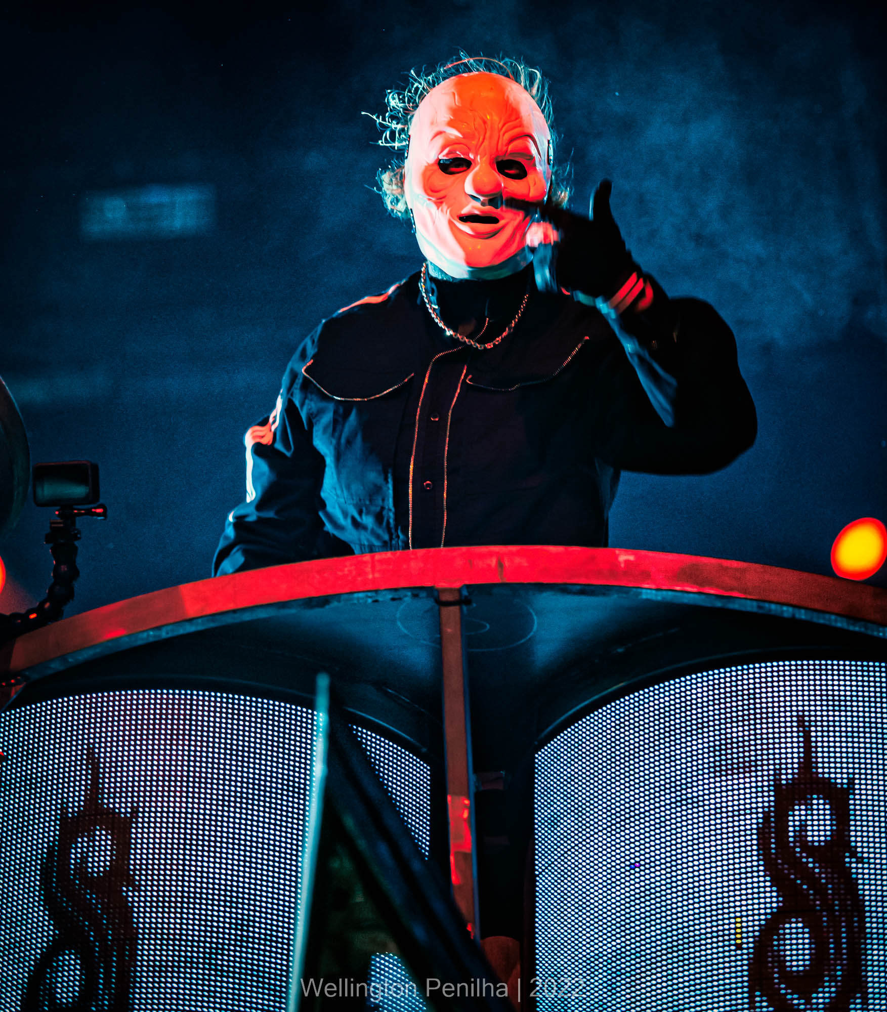 Slipknot no Rio de Janeiro. Créditos: Wellington Penilha