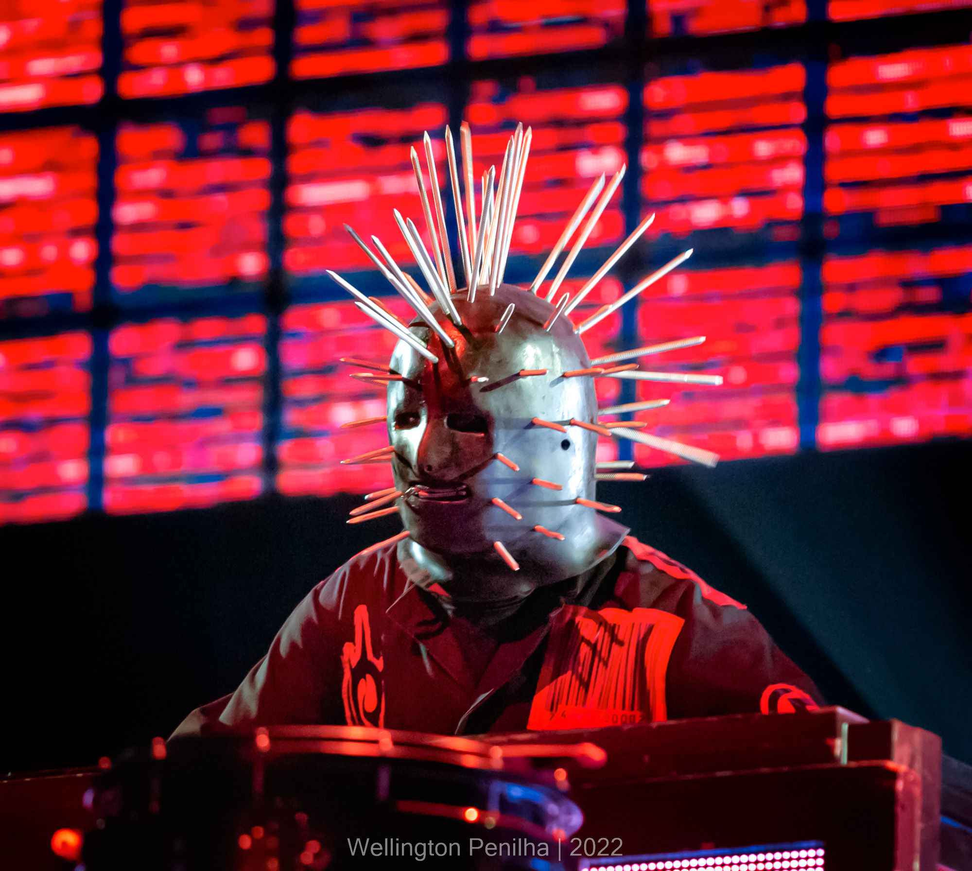 Slipknot no Rio de Janeiro. Créditos: Wellington Penilha