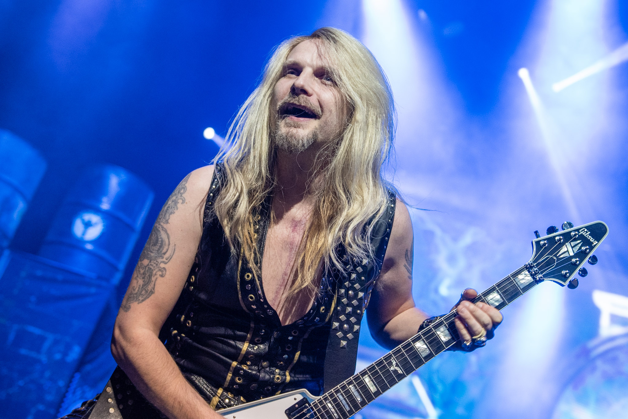 Judas Priest se apresenta no Vibra, em São Paulo. Crédito: Leca Suzuki