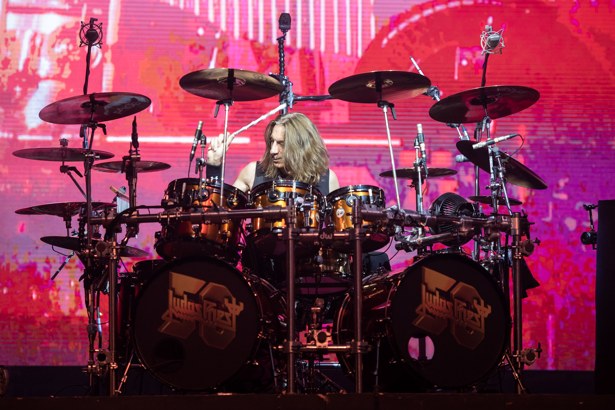 Judas Priest se apresenta no Vibra, em São Paulo. Crédito: Leca Suzuki
