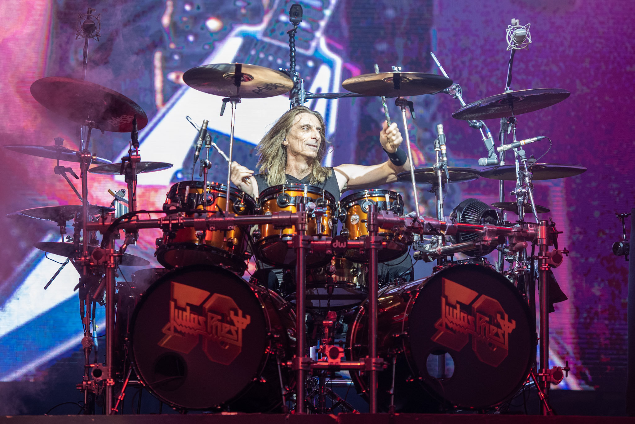 Judas Priest se apresenta no Vibra, em São Paulo. Crédito: Leca Suzuki