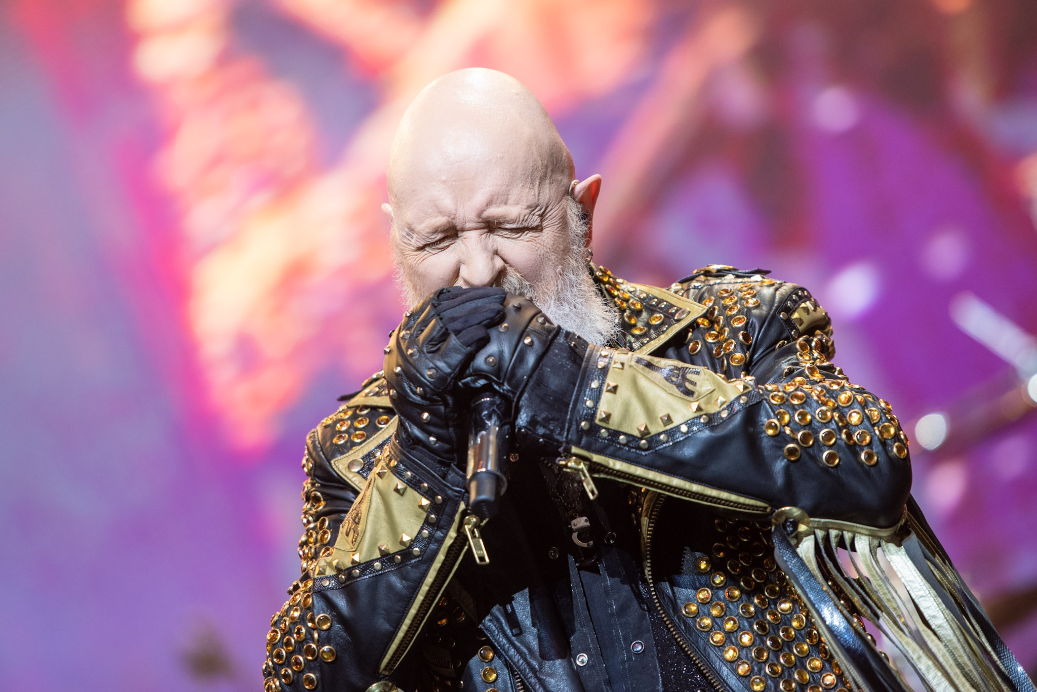 Judas Priest se apresenta no Vibra, em São Paulo. Crédito: Leca Suzuki