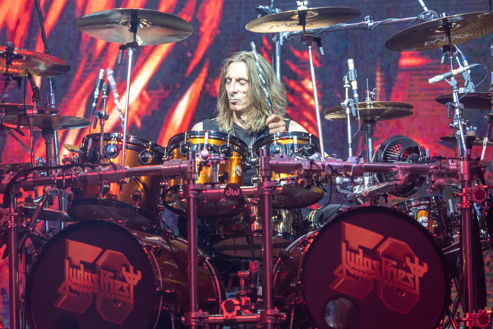 Judas Priest se apresenta no Vibra, em São Paulo. Crédito: Leca Suzuki