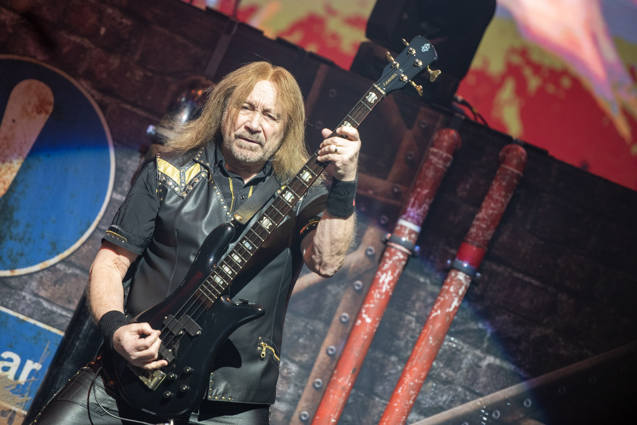 Judas Priest se apresenta no Vibra, em São Paulo. Crédito: Leca Suzuki