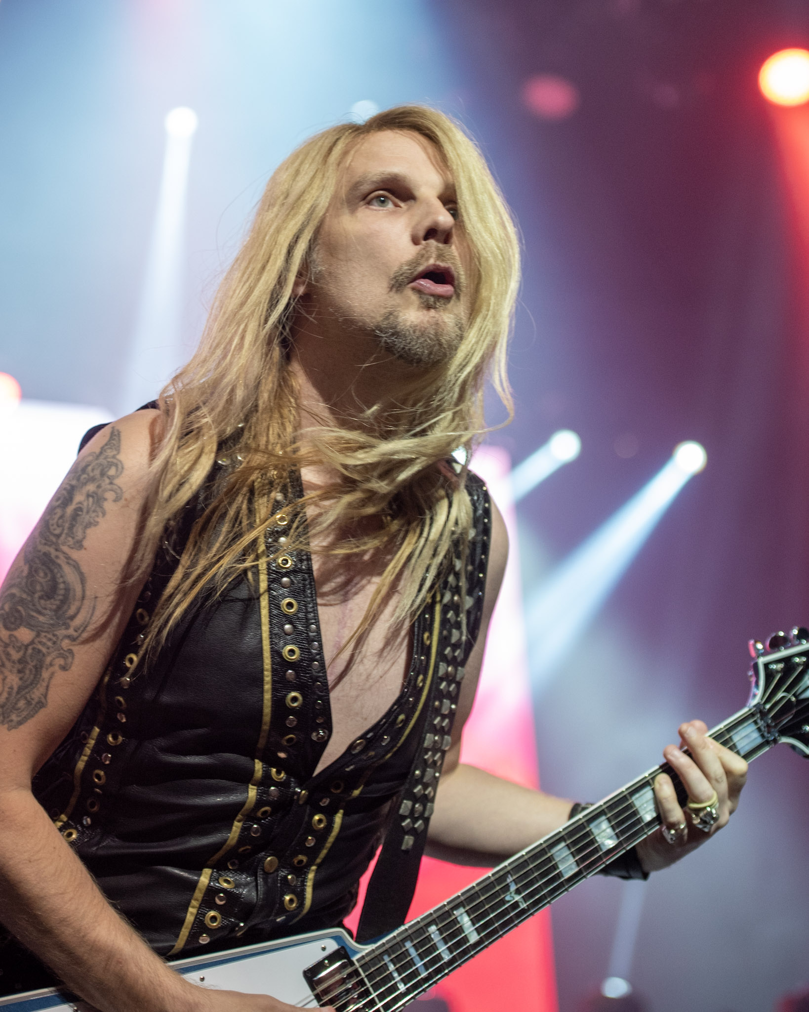 Judas Priest se apresenta no Vibra, em São Paulo. Crédito: Leca Suzuki