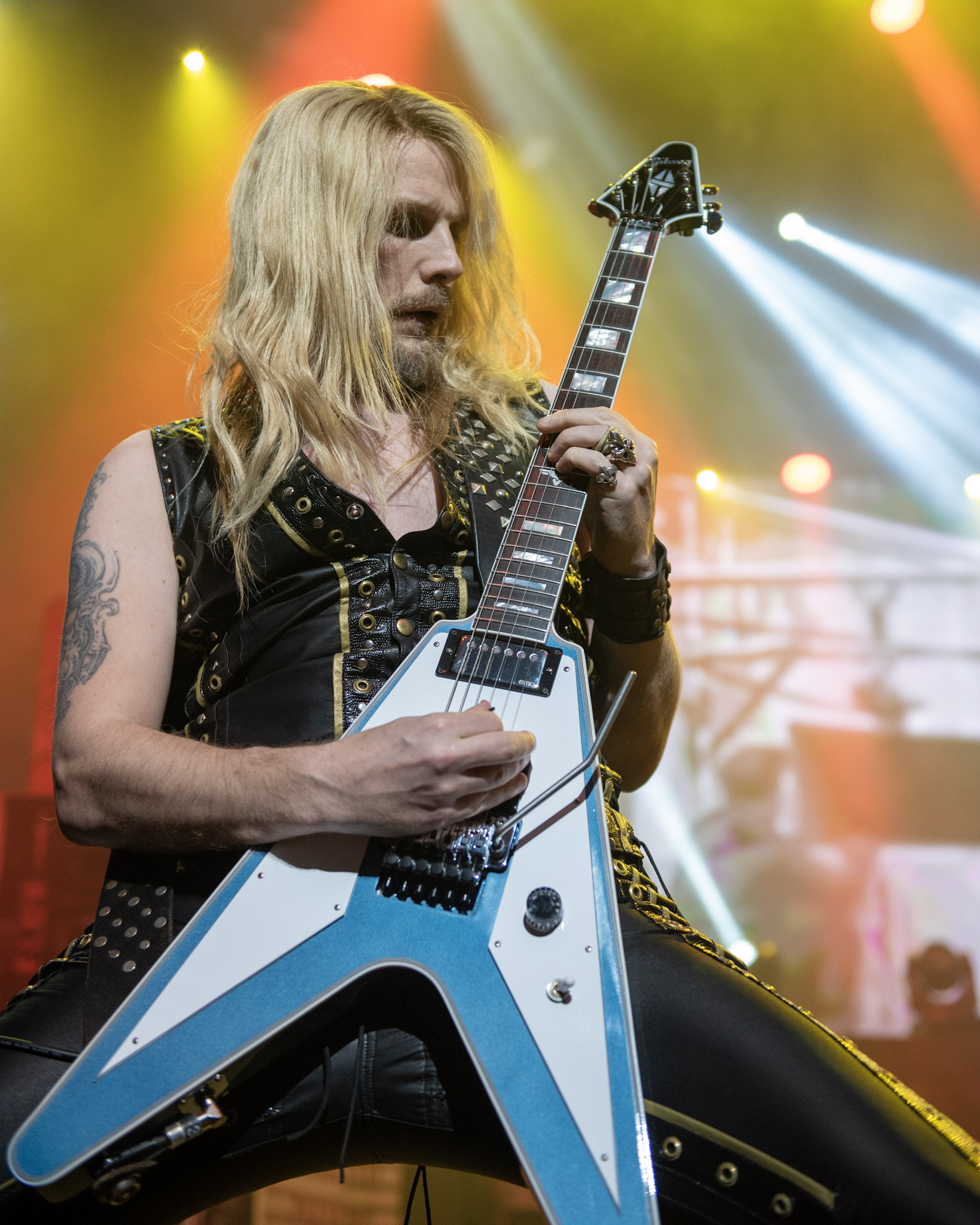 Judas Priest se apresenta no Vibra, em São Paulo. Crédito: Leca Suzuki