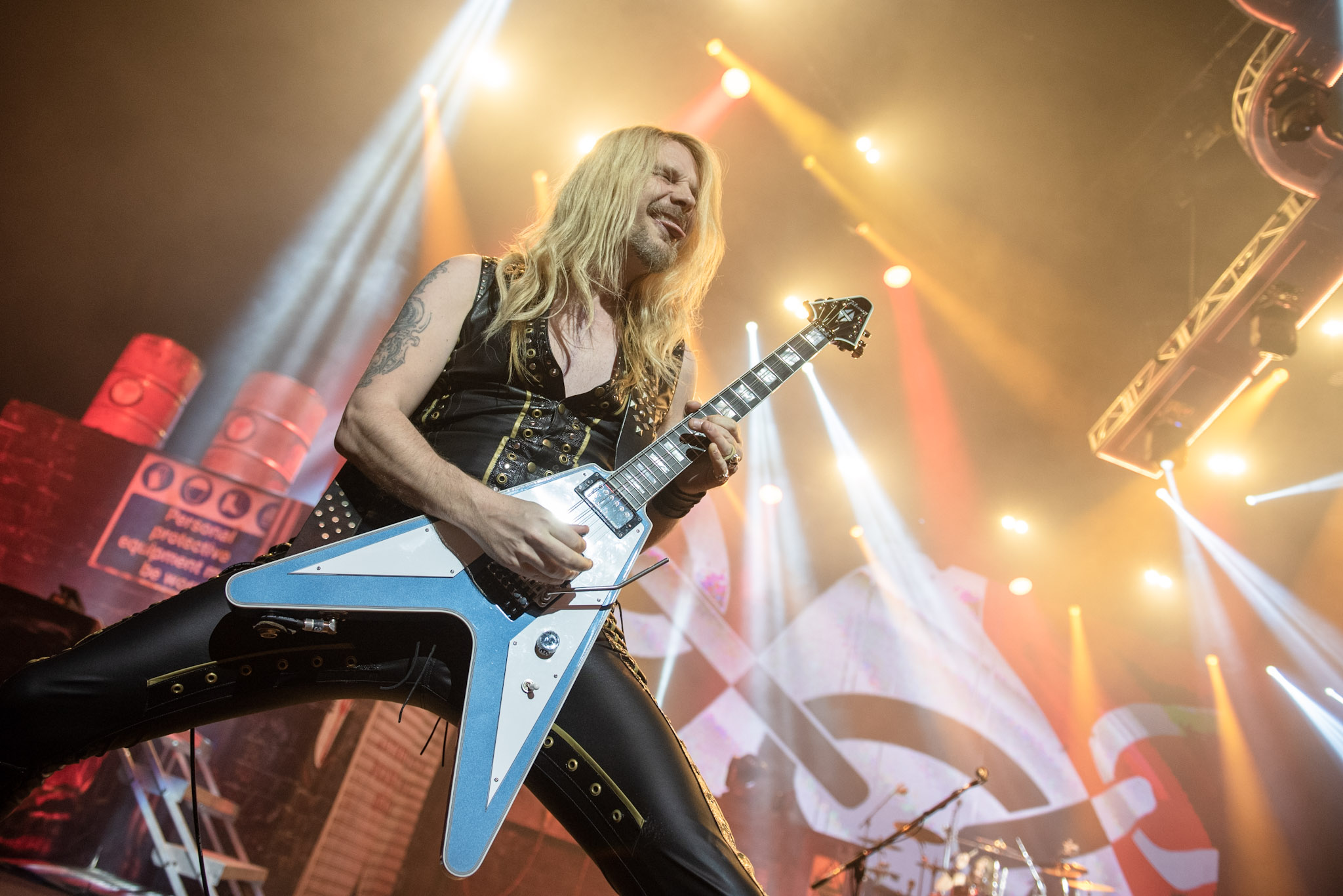 Judas Priest se apresenta no Vibra, em São Paulo. Crédito: Leca Suzuki