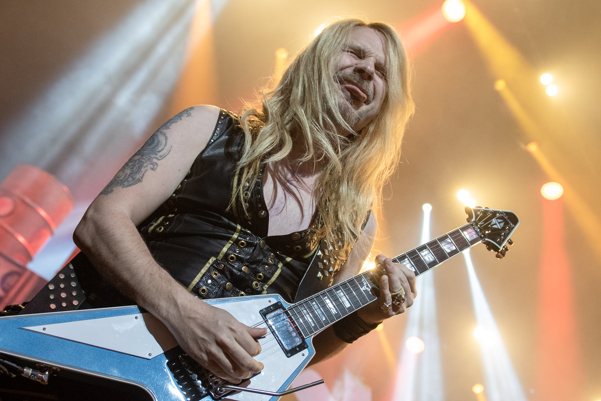 Judas Priest se apresenta no Vibra, em São Paulo. Crédito: Leca Suzuki