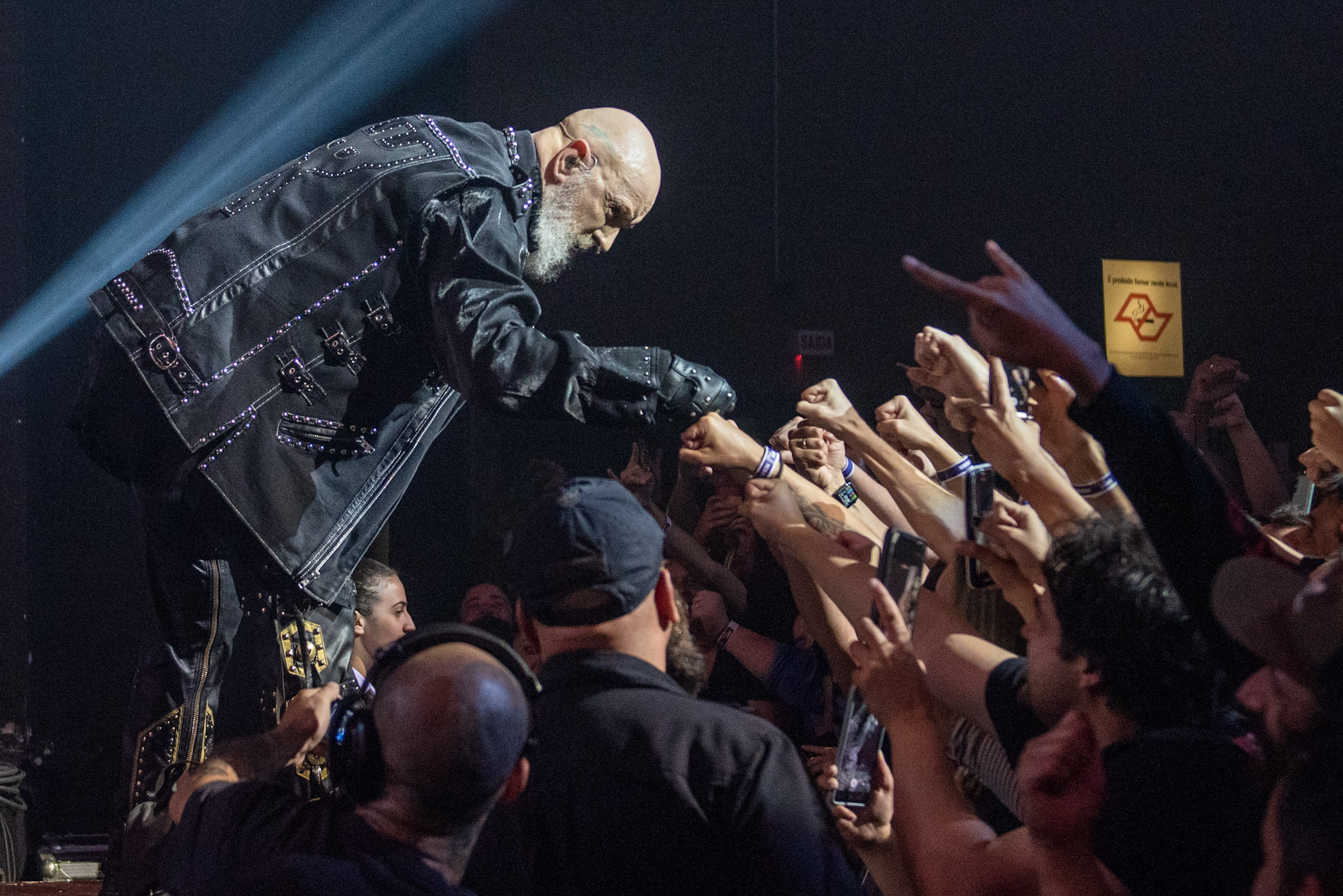 Judas Priest se apresenta no Vibra, em São Paulo. Crédito: Leca Suzuki