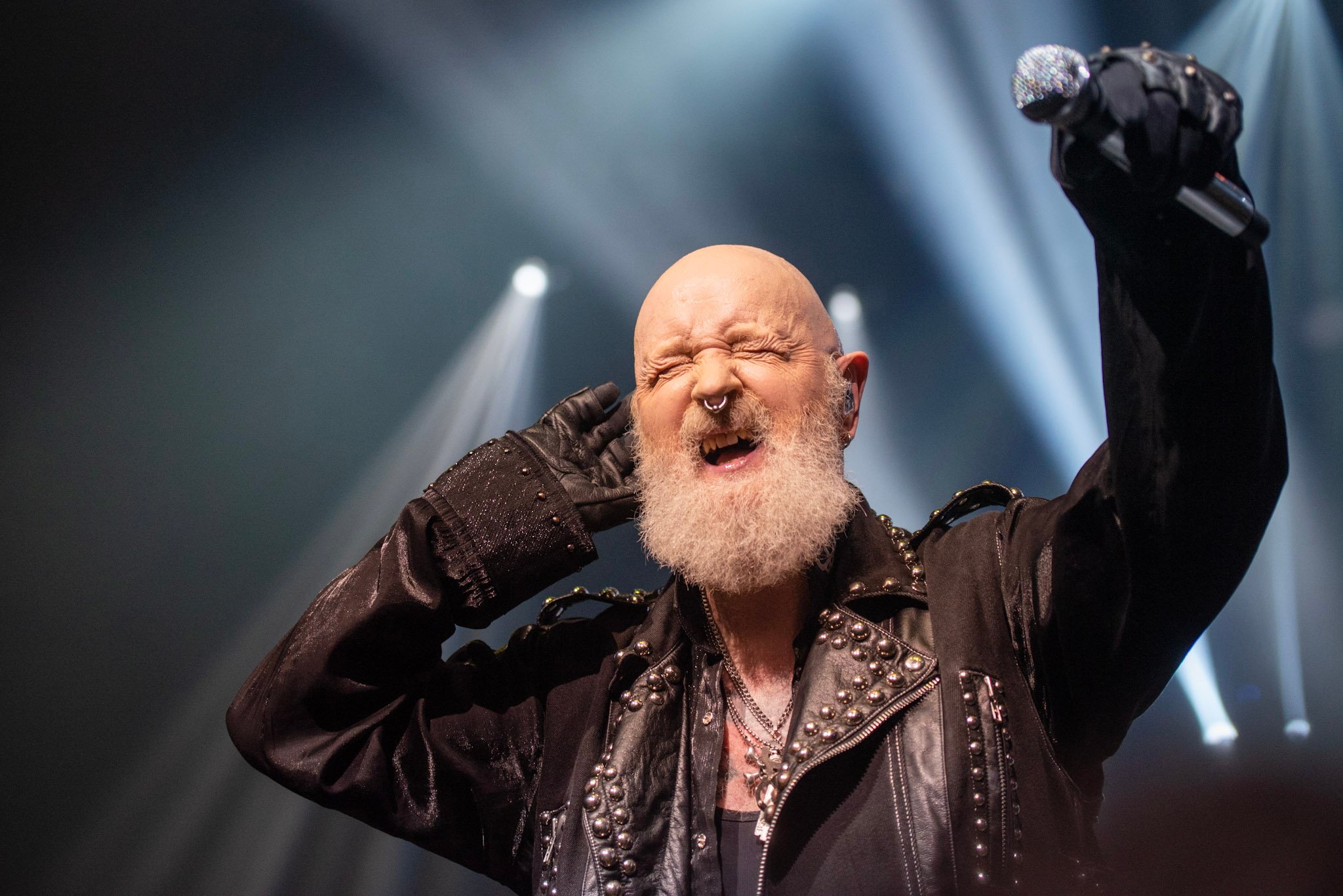 Judas Priest se apresenta no Vibra, em São Paulo. Crédito: Leca Suzuki