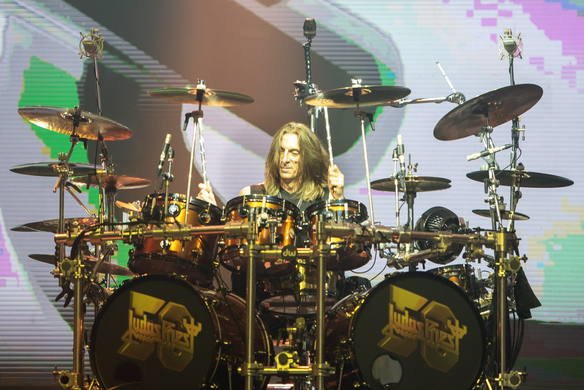 Judas Priest se apresenta no Vibra, em São Paulo. Crédito: Leca Suzuki