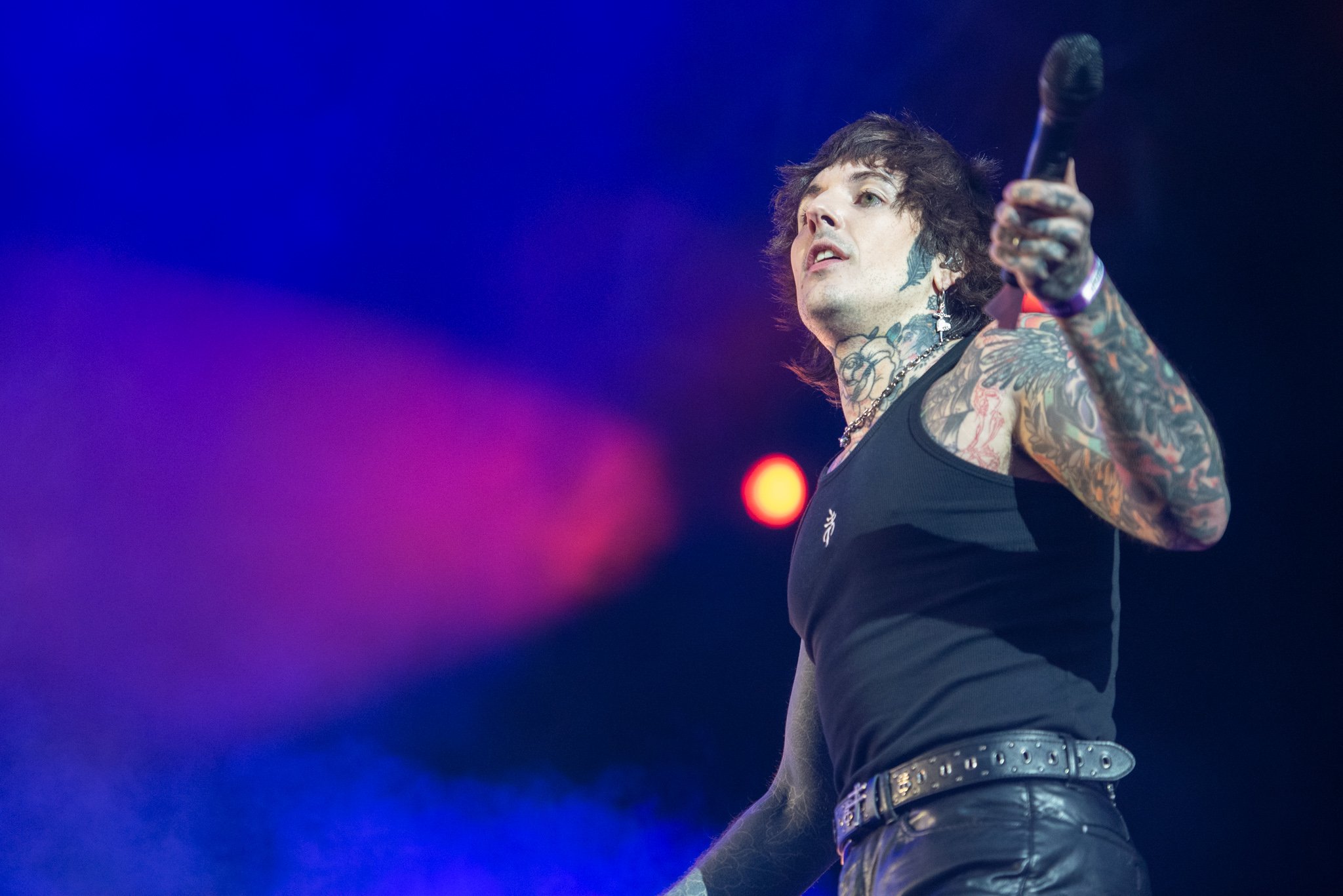 Bring Me The Horizon no Knotfest Brasil. Créditos: Leca Suzuki