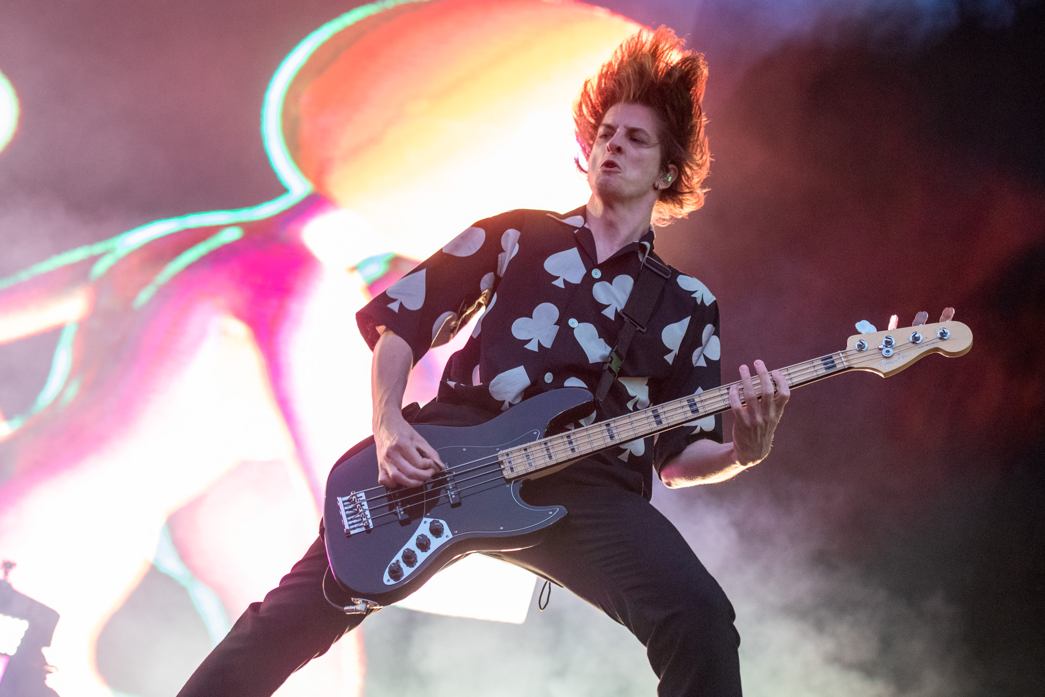 Bring Me The Horizon no Knotfest Brasil. Créditos: Leca Suzuki