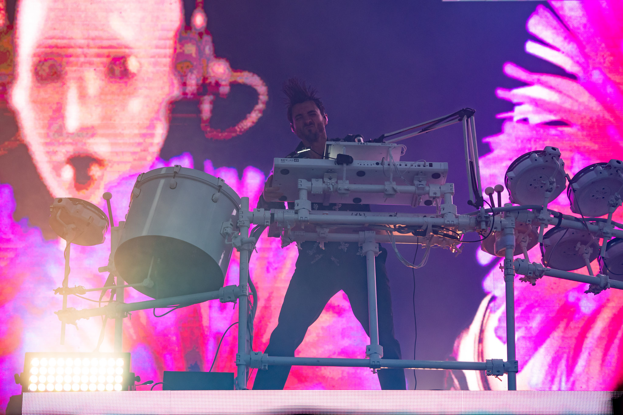 Bring Me The Horizon no Knotfest Brasil. Créditos: Leca Suzuki