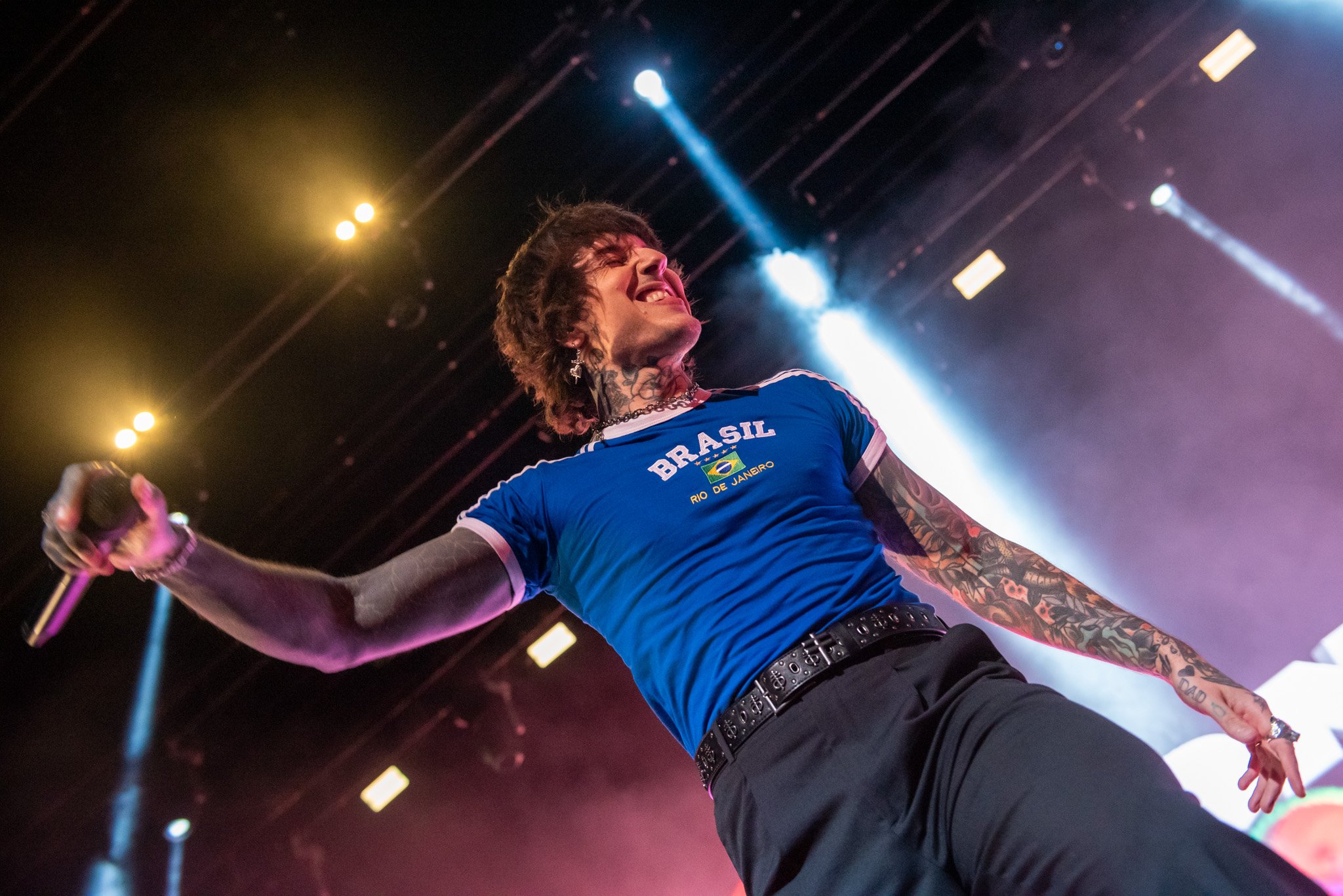 Bring Me The Horizon no Vibra São Paulo. Créditos: Leca Suzuki